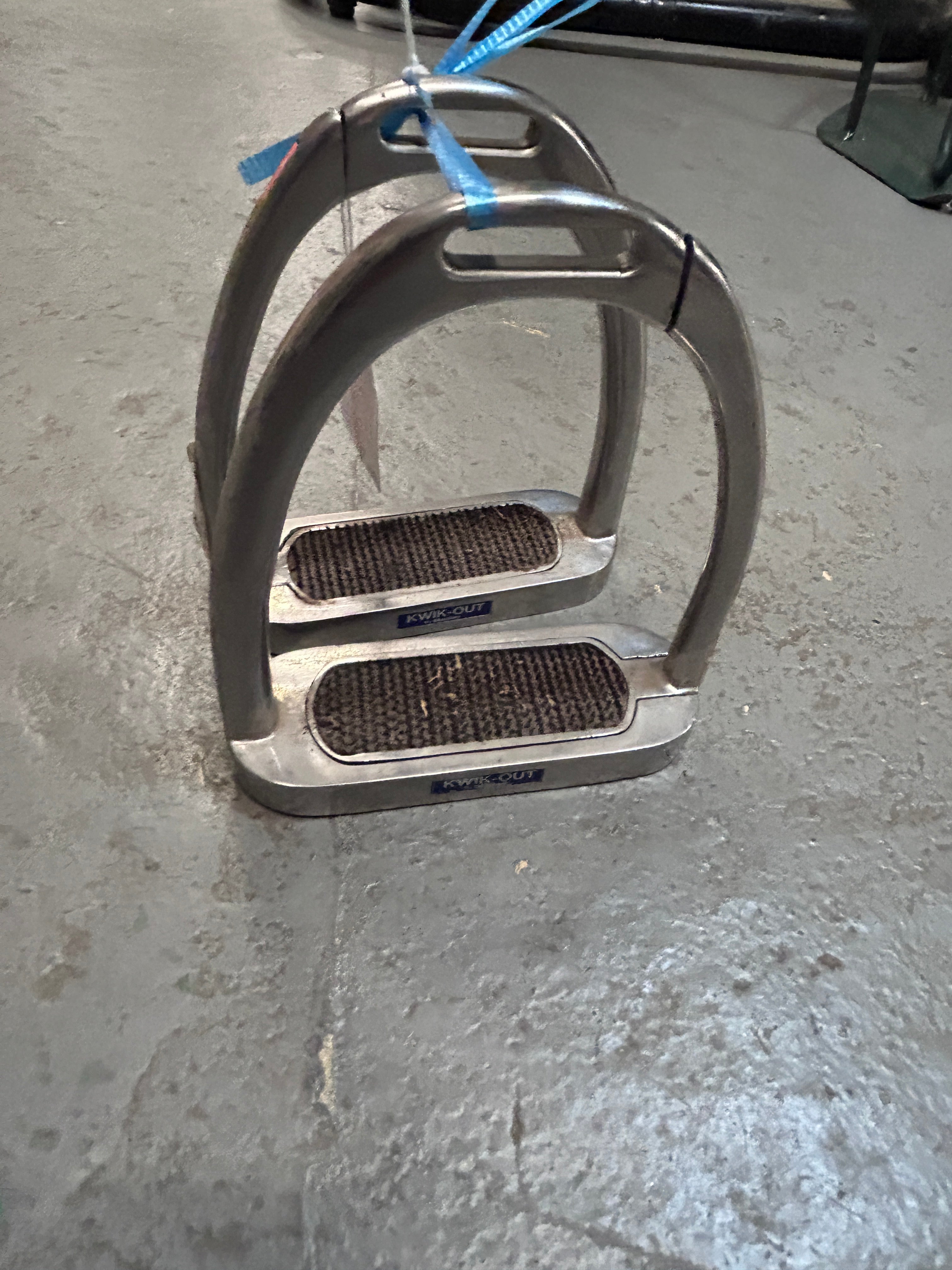 KwikOut English Safety Stirrups-English Stirrups-Consignment-Evolution Equestrian Co.