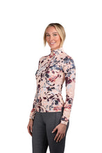 Load image into Gallery viewer, Kastel Denmark Pearl Blush Watercolor Shirt with Rose Gold
