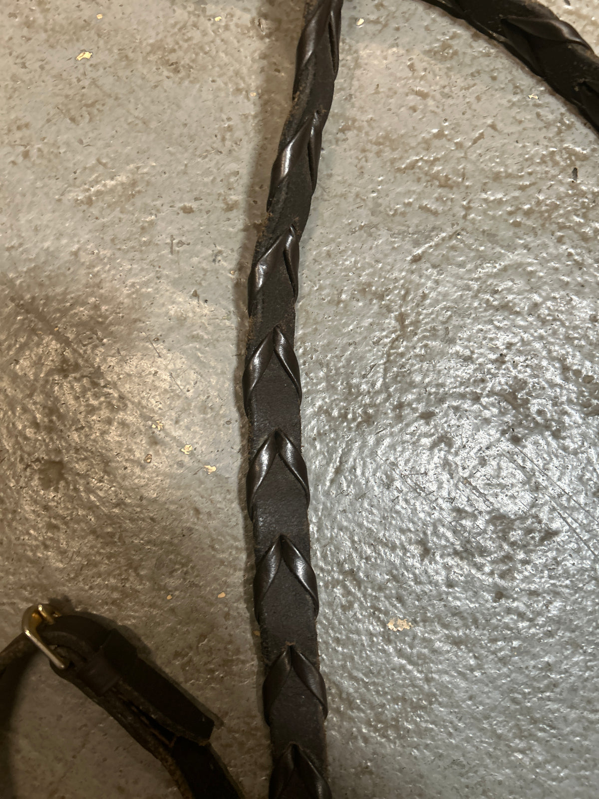 Laced English Reins-English Tack-Consignment-Evolution Equestrian Co.
