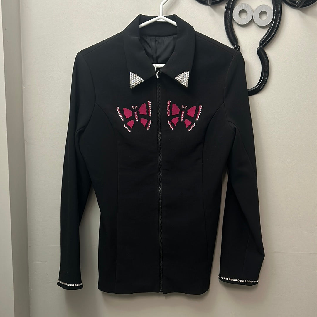 Ladies Butterfly Showmanship Jacket-Clothing-Consignment-Evolution Equestrian Co.