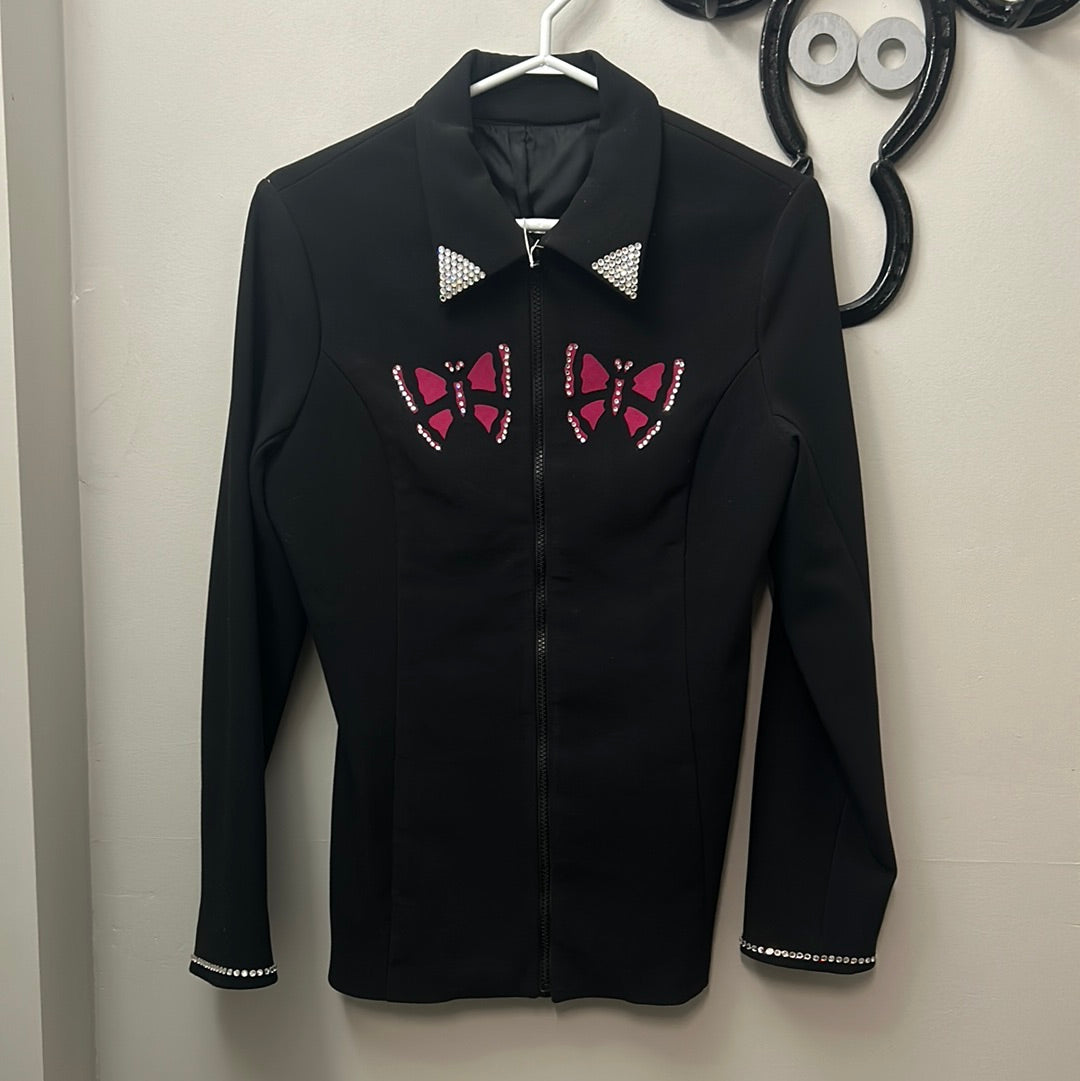 Ladies Butterfly Showmanship Jacket-Clothing-Consignment-Evolution Equestrian Co.