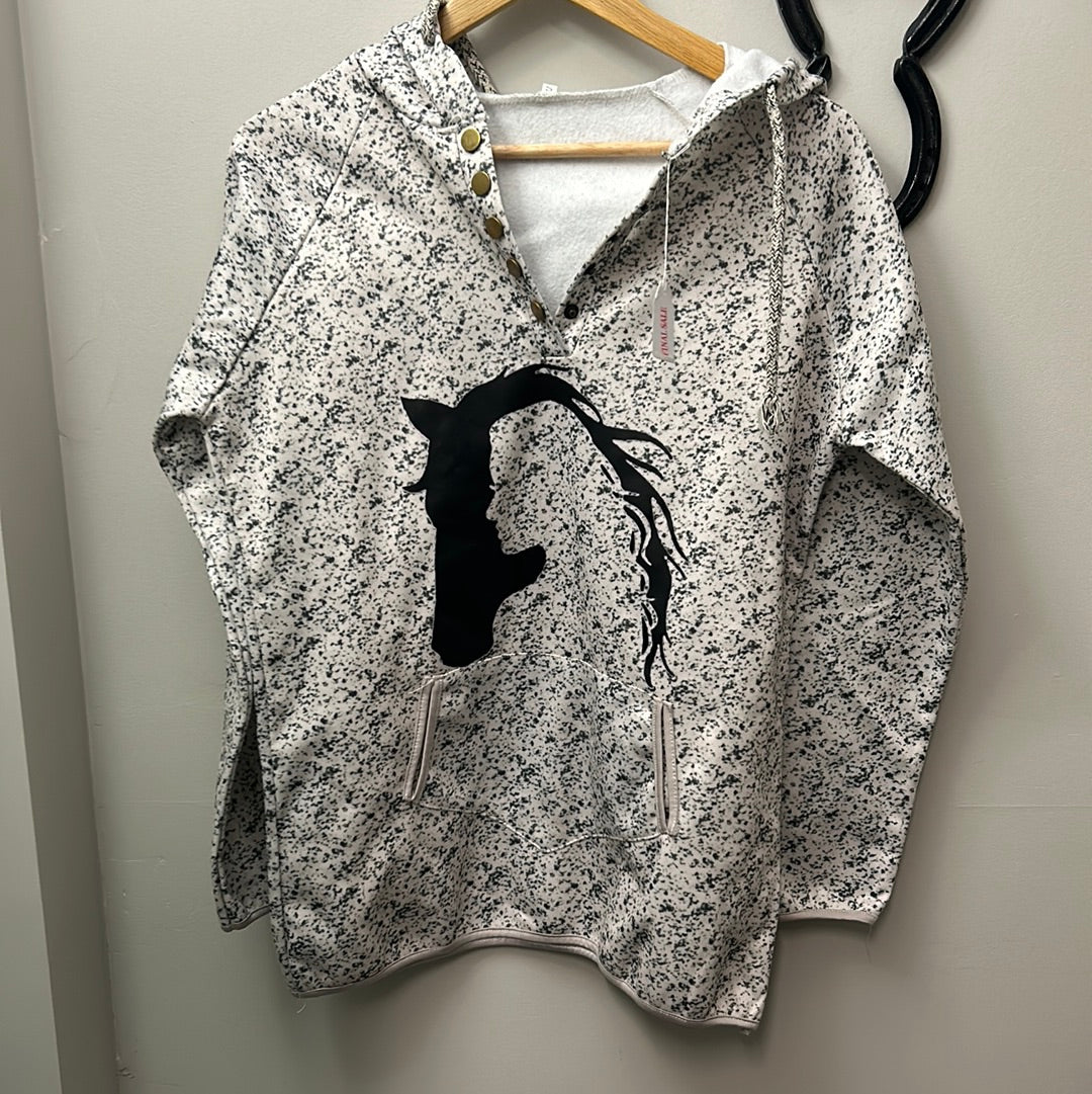 Ladies Hoodie Small-Clothing-Consignment-Evolution Equestrian Co.