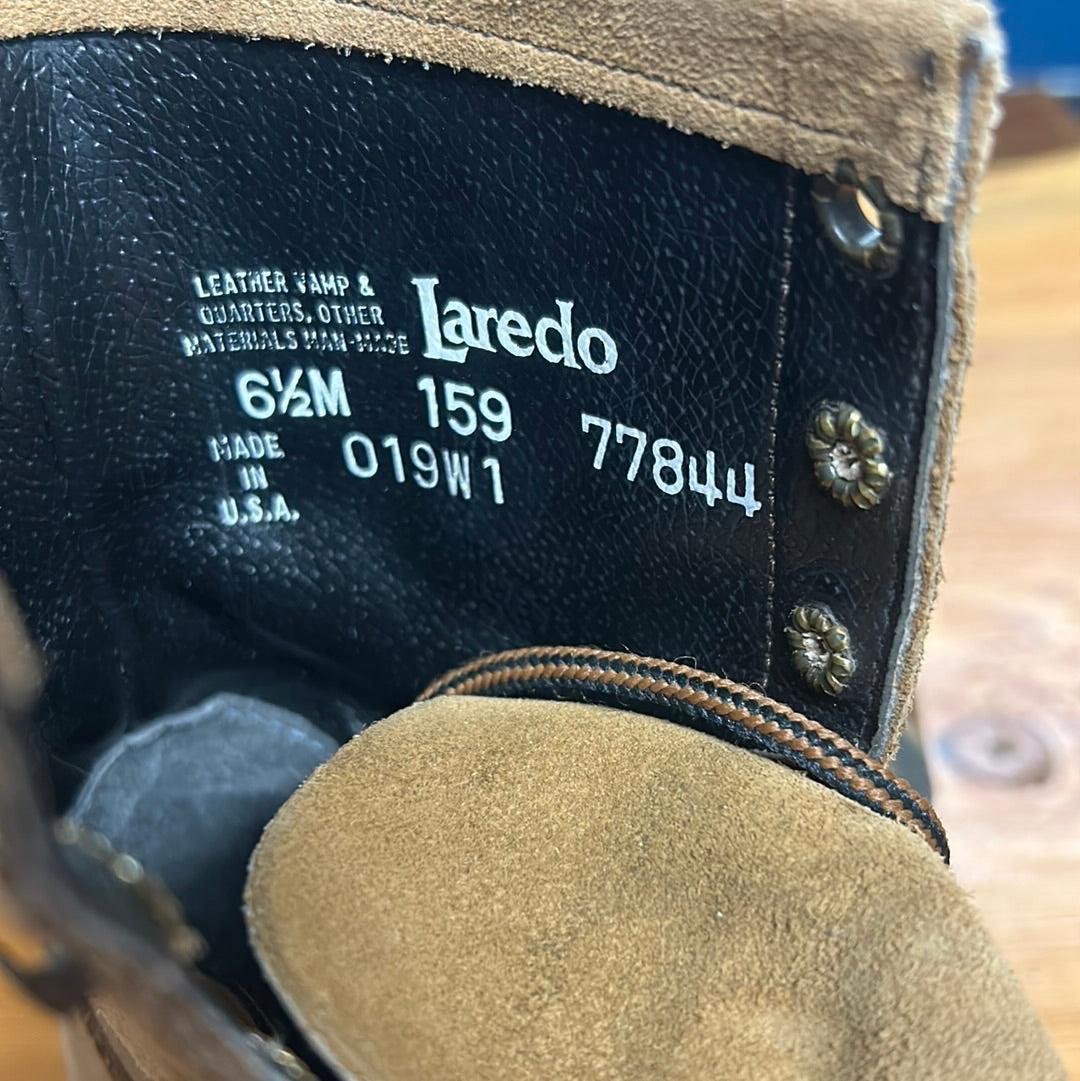 Laredo Lace Up Boots 6.5M-Cowboy Boots-Consignment-Evolution Equestrian Co.