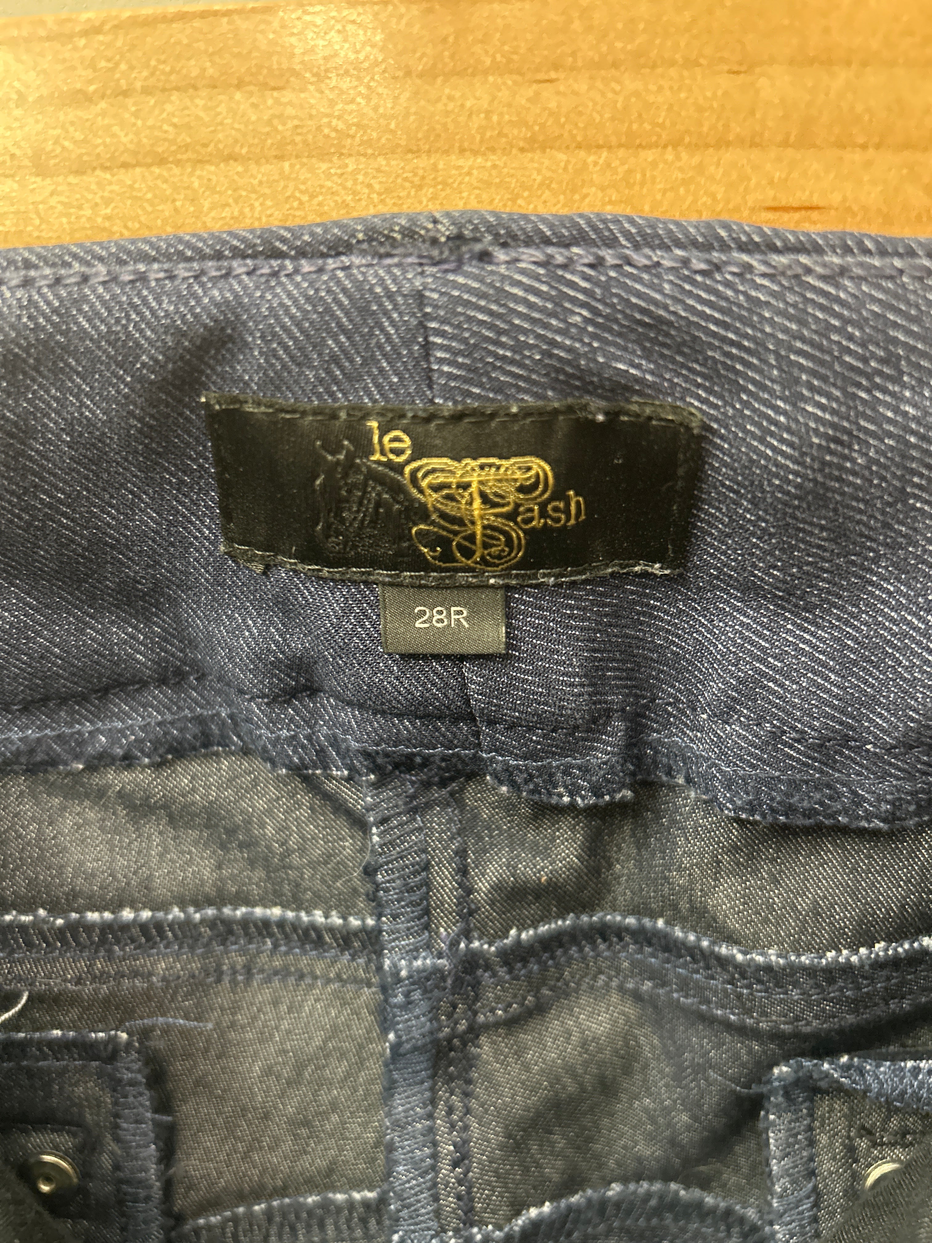 Le Fash Demin Breeches 28-Breeches-Consignment-Evolution Equestrian Co.