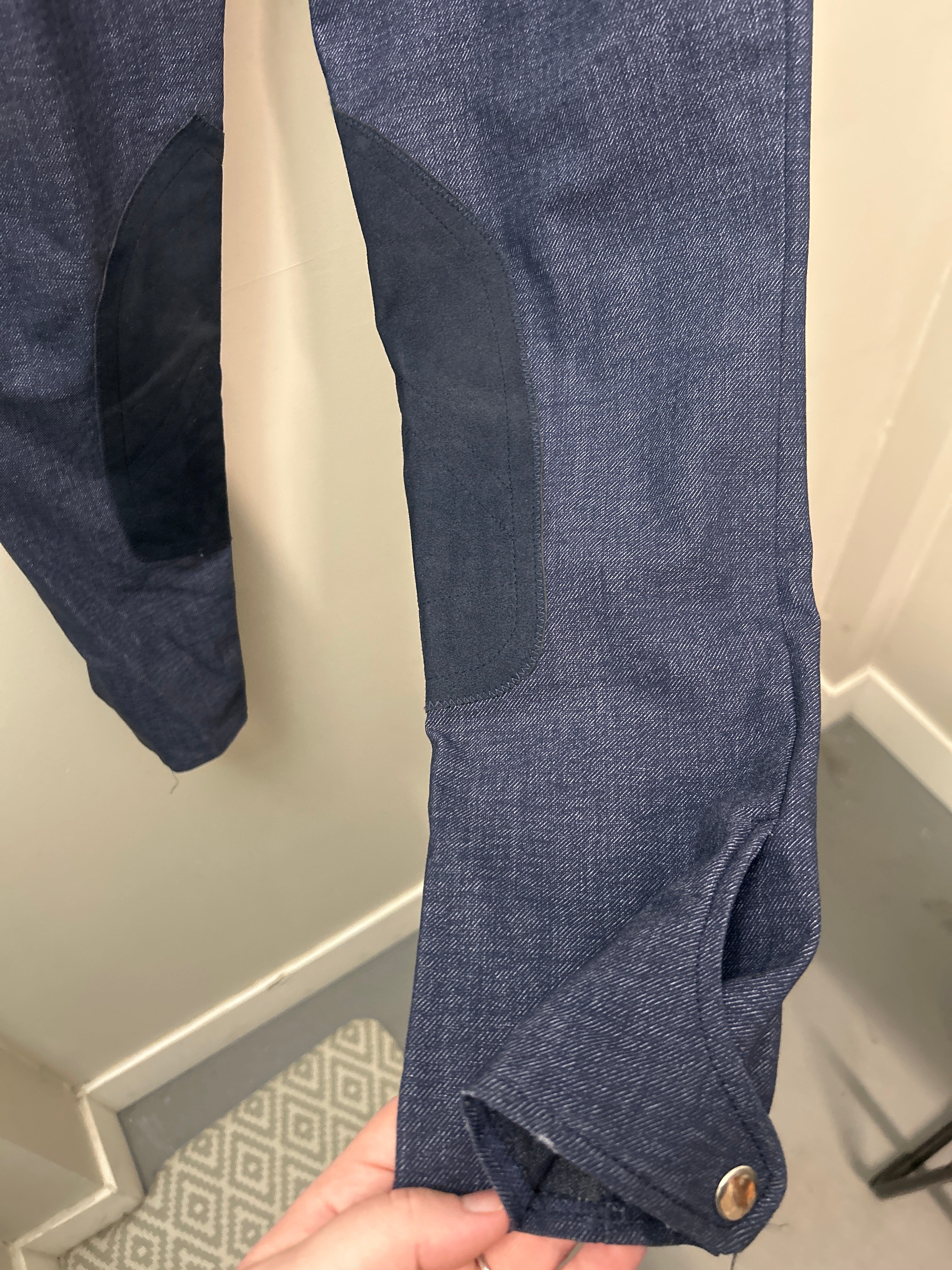 Le Fash Demin Breeches 28-Breeches-Consignment-Evolution Equestrian Co.