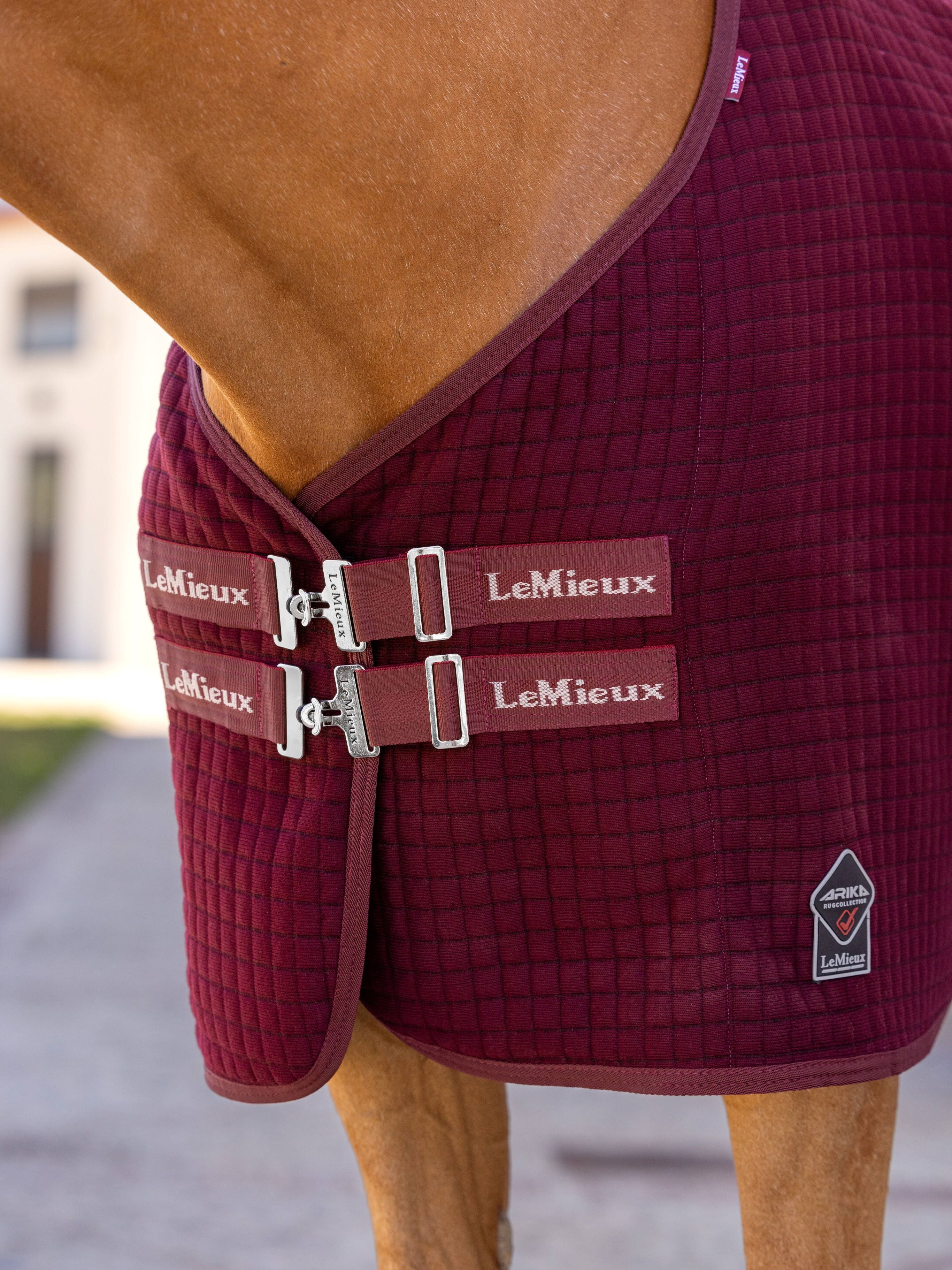 LeMieux Arika Clima-Tek Rug-Horse Blanket-LeMieux-Burgundy-66"-Evolution Equestrian Co.