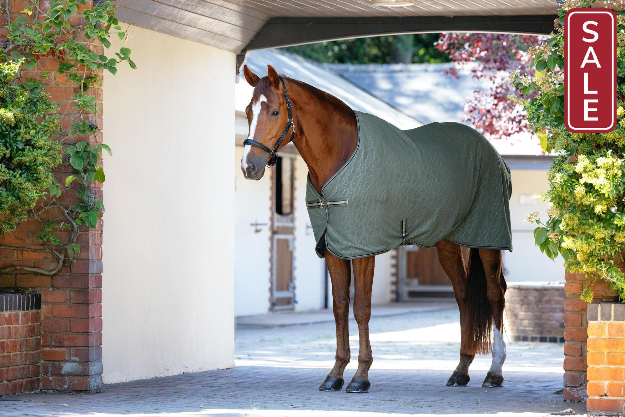 LeMieux Arika Monogram Fleece Rug-Horse Blanket-LeMieux-69" / 5'9"-Evolution Equestrian Co.