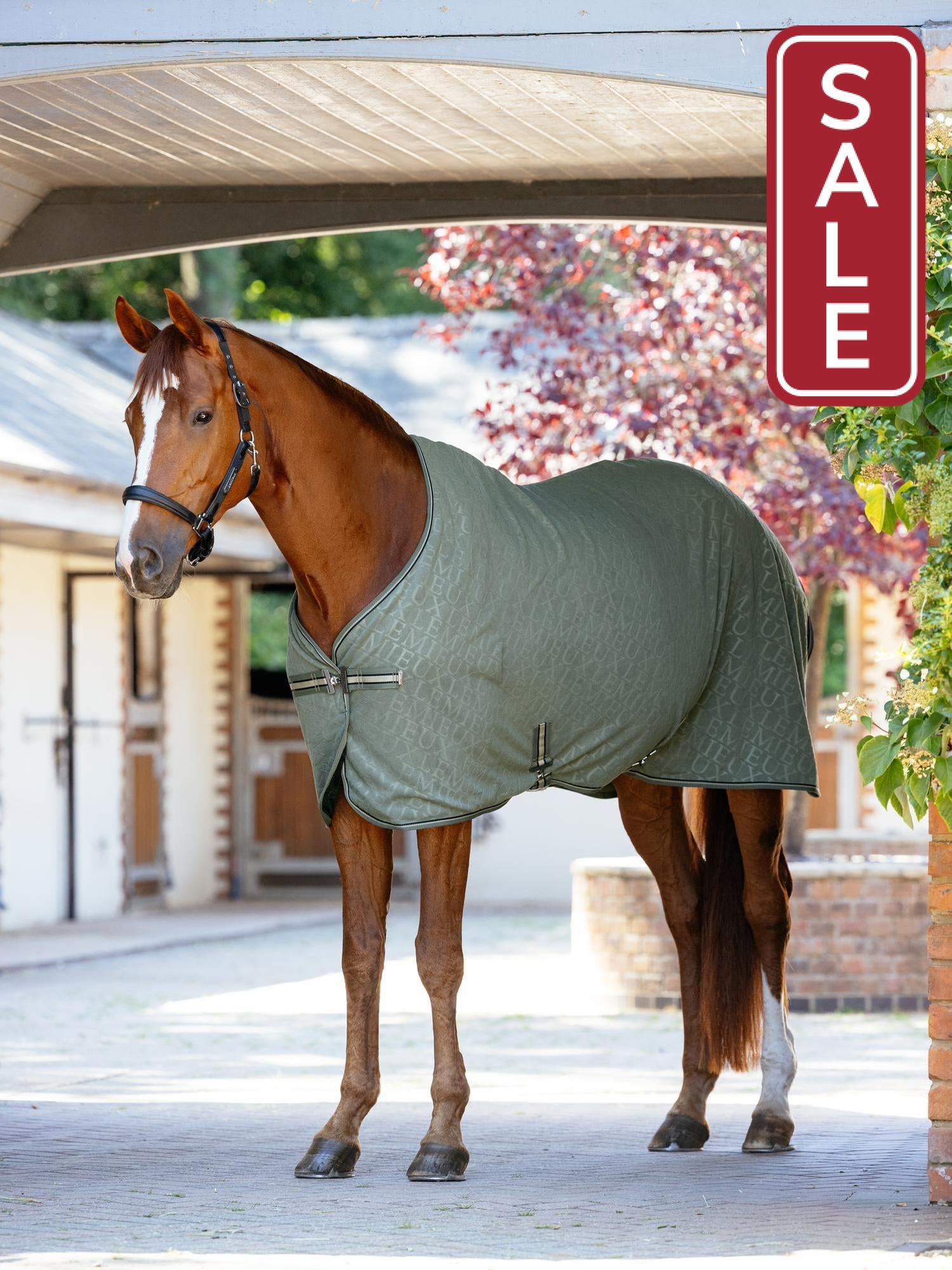 LeMieux Arika Monogram Fleece Rug-Horse Blanket-LeMieux-69" / 5'9"-Evolution Equestrian Co.