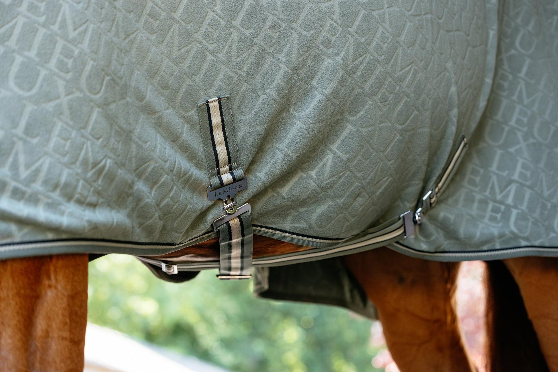 LeMieux Arika Monogram Fleece Rug-Horse Blanket-LeMieux-69" / 5'9"-Evolution Equestrian Co.