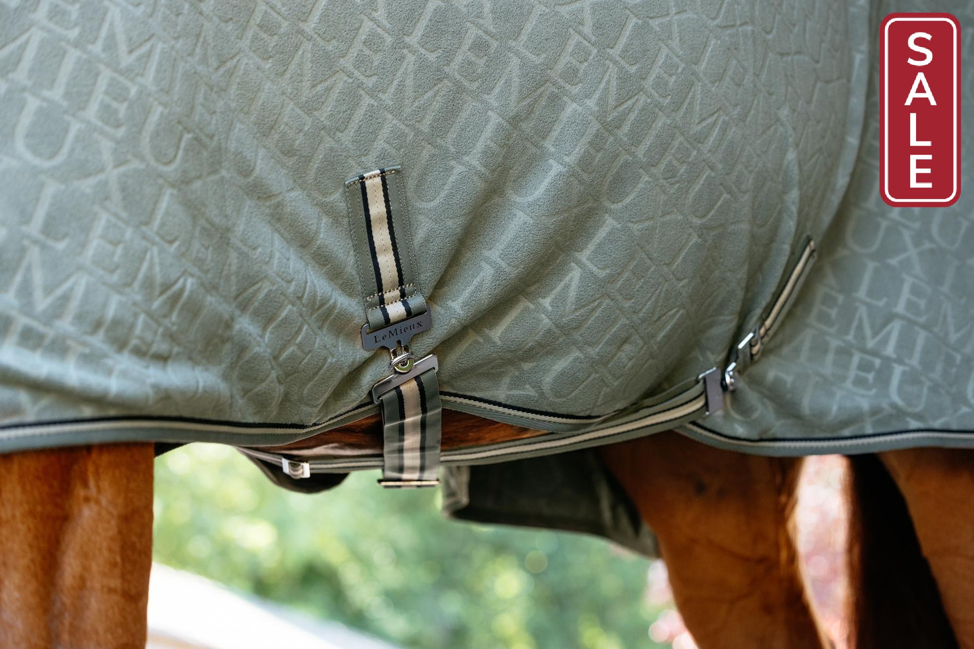 LeMieux Arika Monogram Fleece Rug-Horse Blanket-LeMieux-69" / 5'9"-Evolution Equestrian Co.