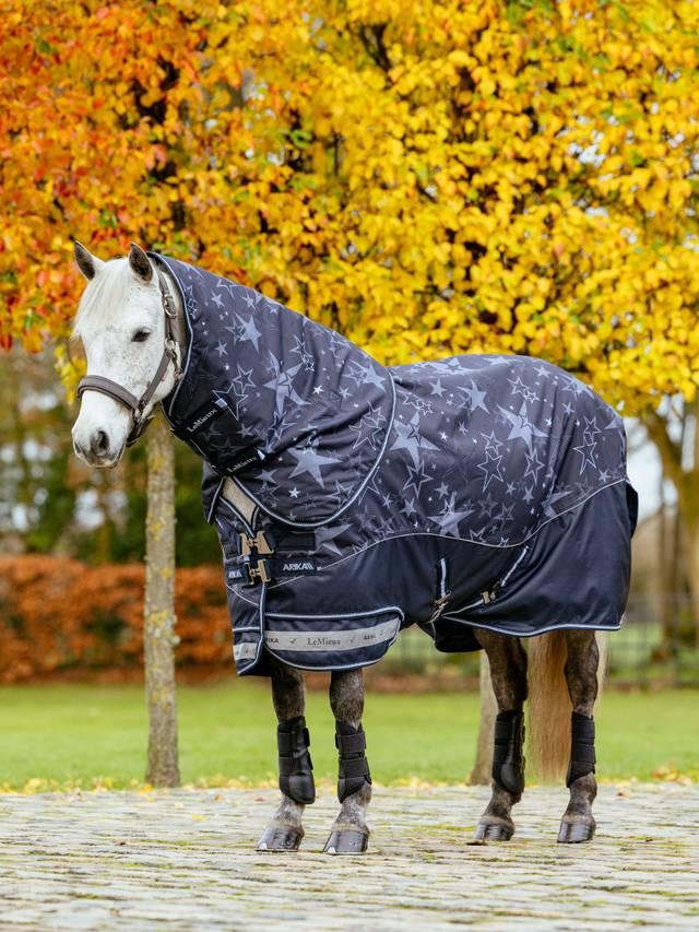 LeMieux Arika Star Turnout Pony Blanket 100g-Horse Blanket-LeMieux-45" / 3'9"-Evolution Equestrian Co.