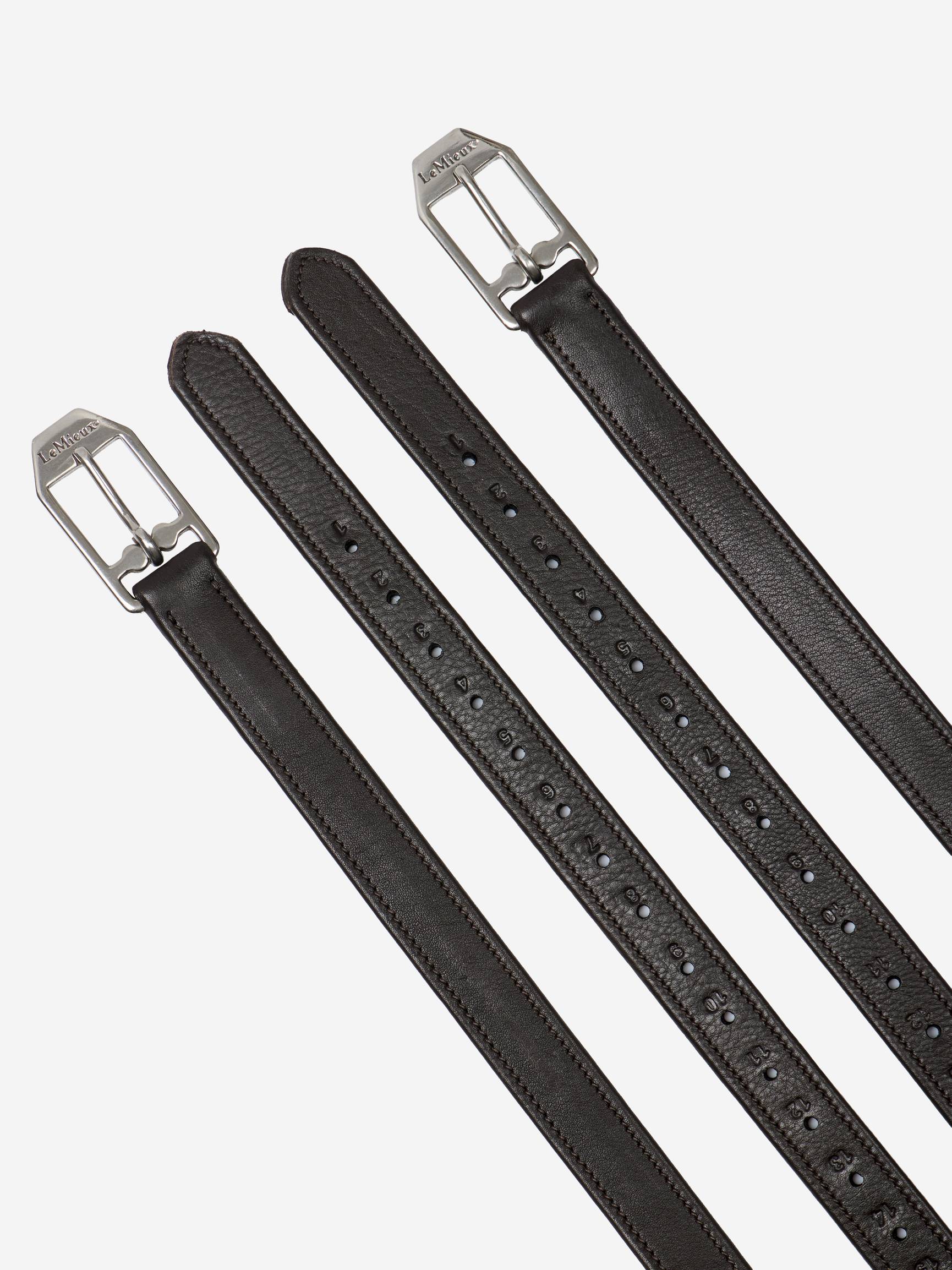 LeMieux Arika Stirrup Leathers-English Tack-LeMieux-130 cm / 51"-Brown-Evolution Equestrian Co.