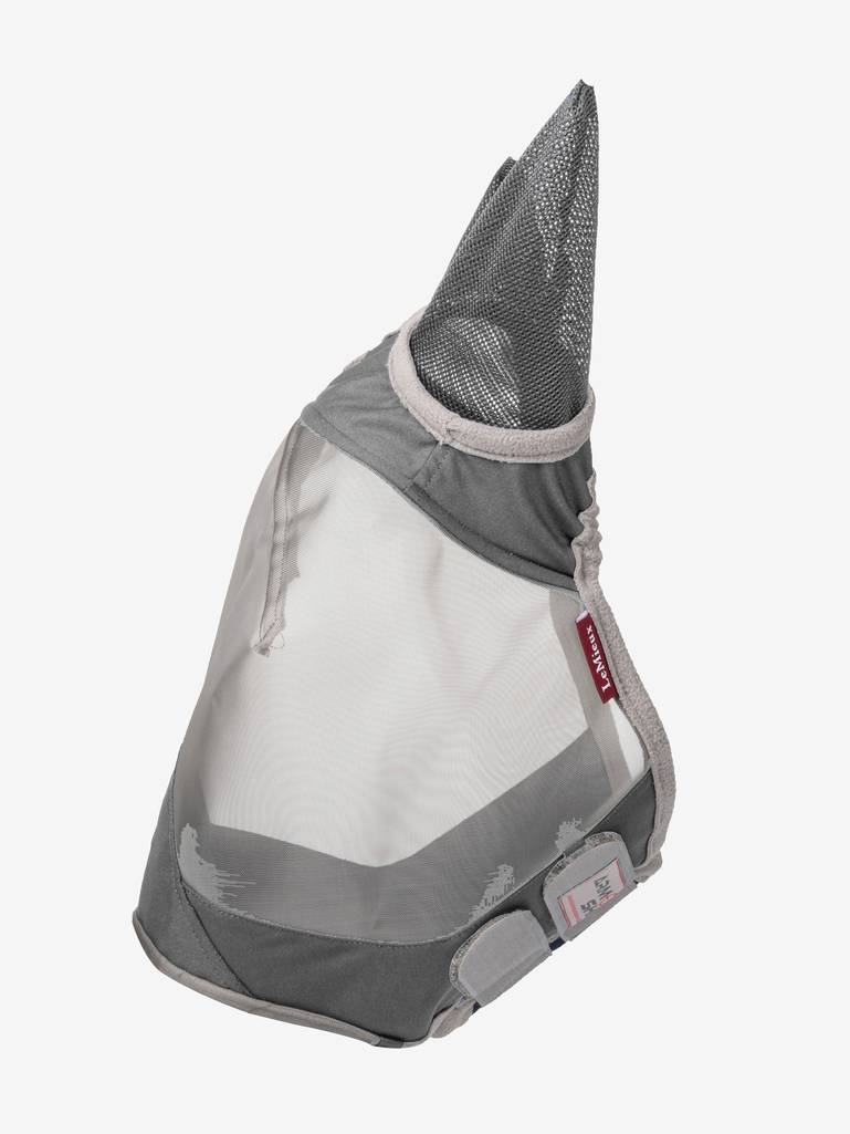 LeMieux Armour Shield Pro Fly Mask with Ears-Fly Mask-LeMieux-X Small (Small Pony)-Grey-Evolution Equestrian Co.