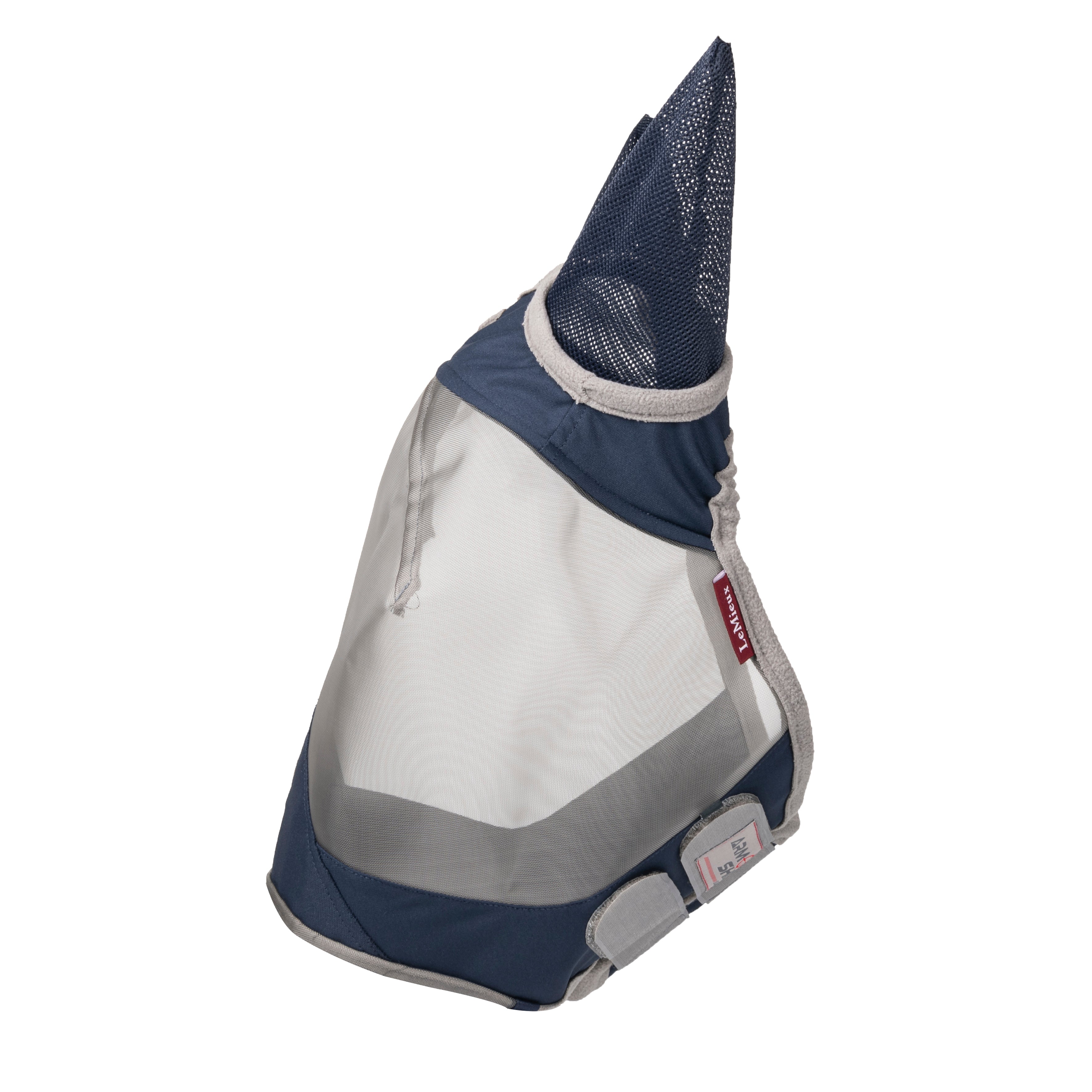 LeMieux Armour Shield Pro Fly Mask with Ears-Fly Mask-LeMieux-X Small (Small Pony)-Grey-Evolution Equestrian Co.