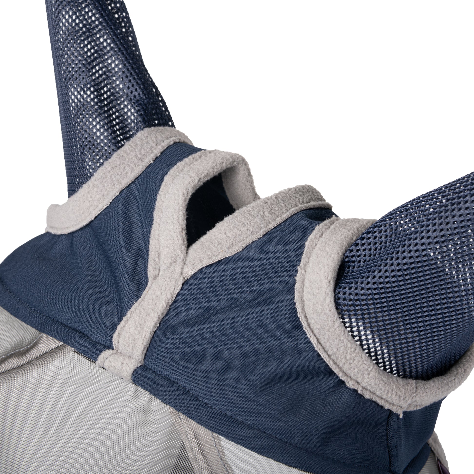 LeMieux Armour Shield Pro Fly Mask with Ears-Fly Mask-LeMieux-X Small (Small Pony)-Grey-Evolution Equestrian Co.