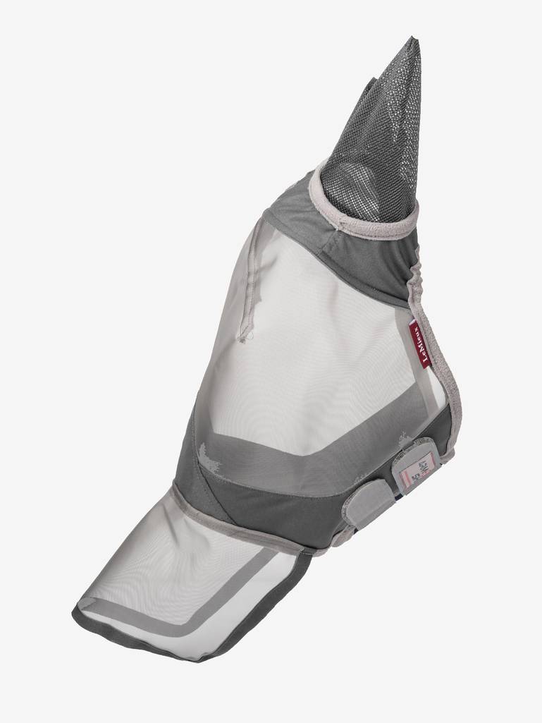 LeMieux Armour Shield Pro Full Fly Mask-Fly Mask-LeMieux-X Small (Small Pony)-Grey-Evolution Equestrian Co.