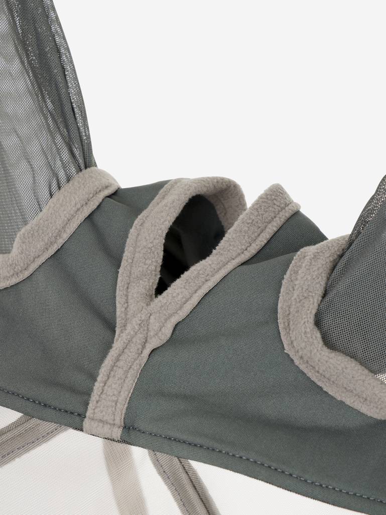 LeMieux Armour Shield Pro Full Fly Mask-Fly Mask-LeMieux-X Small (Small Pony)-Grey-Evolution Equestrian Co.