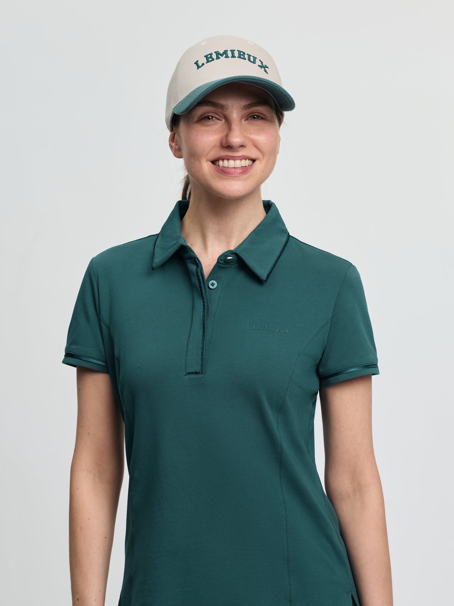 LeMieux Ashley Cap-Hat-LeMieux-Stone-Evolution Equestrian Co.