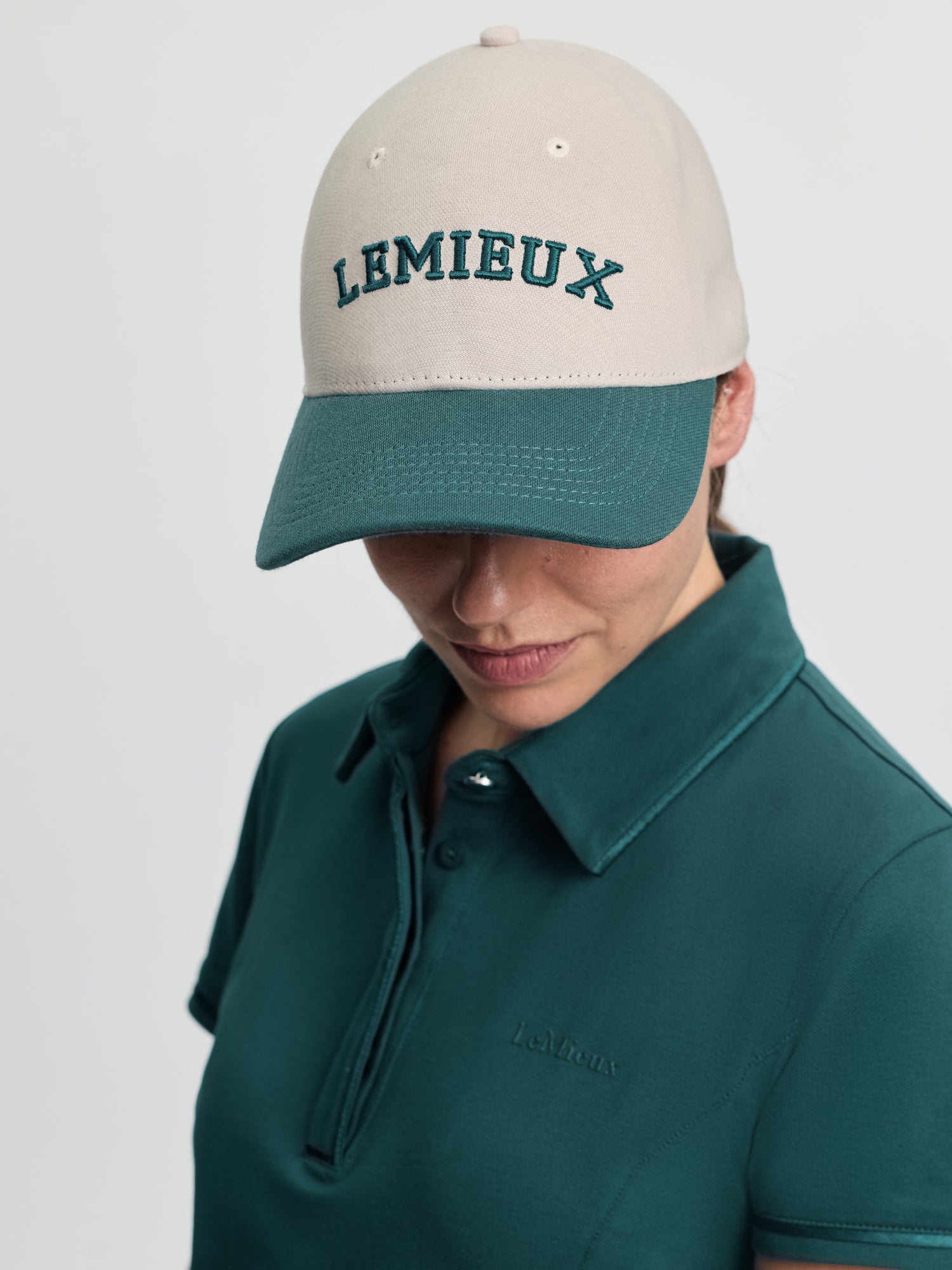 LeMieux Ashley Cap-Hat-LeMieux-Stone-Evolution Equestrian Co.