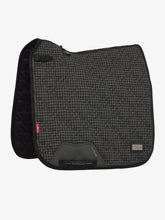 Load image into Gallery viewer, LeMieux Aspen Houndstooth Dressage Saddle Pad-Dressage Saddle Pad-LeMieux-Black-Small/Medium-Evolution Equestrian Co.
