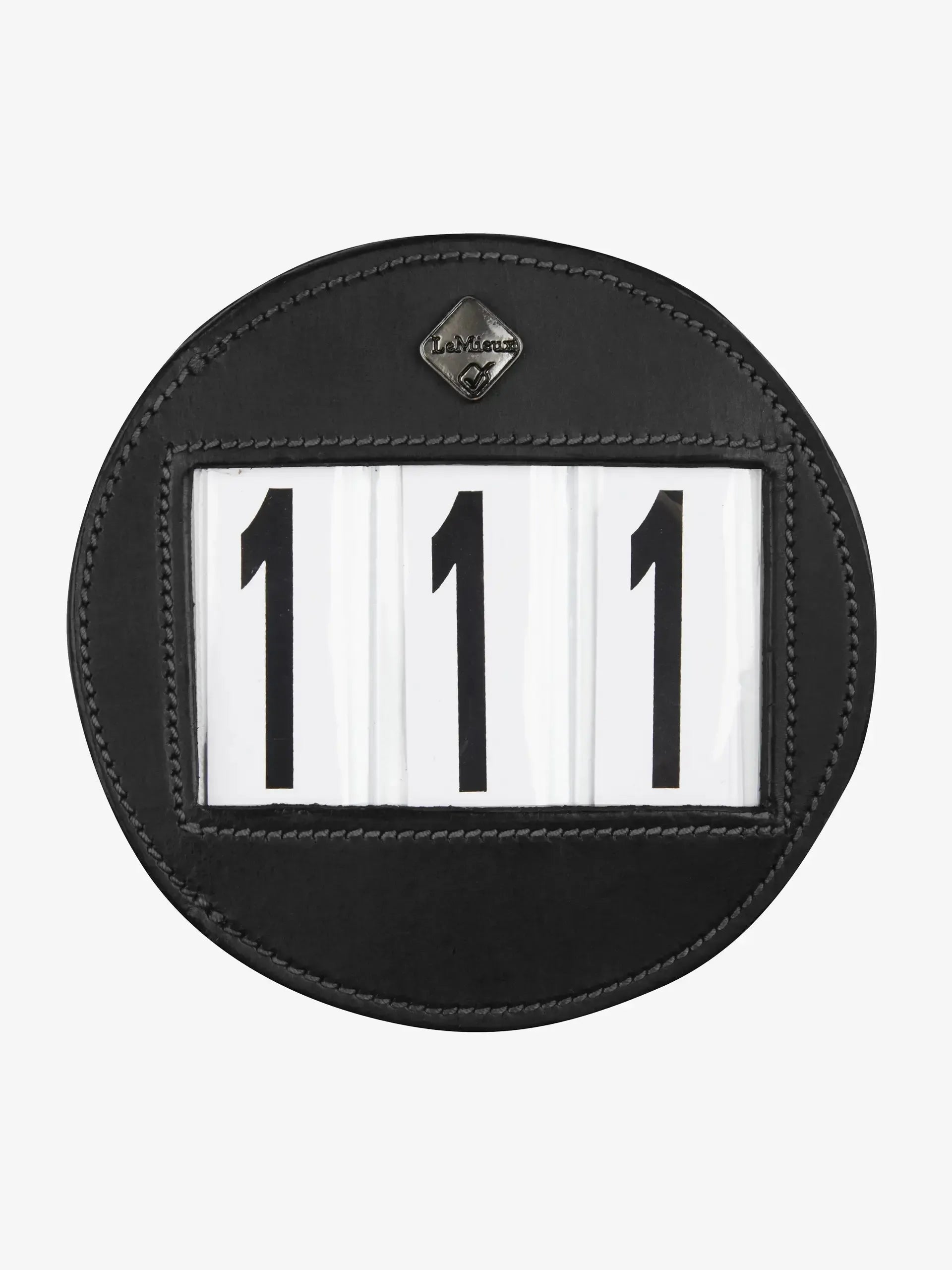LeMieux Bridle Number Holder-English Accessories-LeMieux-Black-Evolution Equestrian Co.