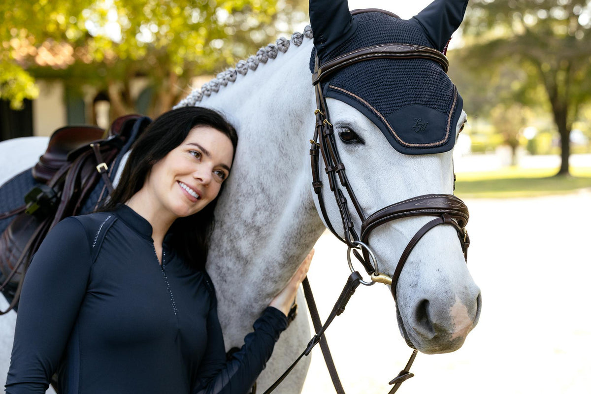 LeMieux Brilliance Fly Bonnet-English Accessories-LeMieux-Medium (Cob)-Evolution Equestrian Co.