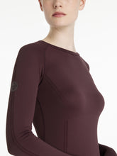 Load image into Gallery viewer, LeMieux Britney Seamless Long Sleeve Shirt Damson-Riding Shirts-LeMieux-XSmall-Evolution Equestrian Co.
