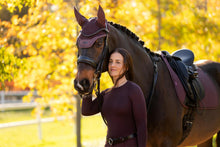 Load image into Gallery viewer, LeMieux Britney Seamless Long Sleeve Shirt Damson-Riding Shirts-LeMieux-XSmall-Evolution Equestrian Co.
