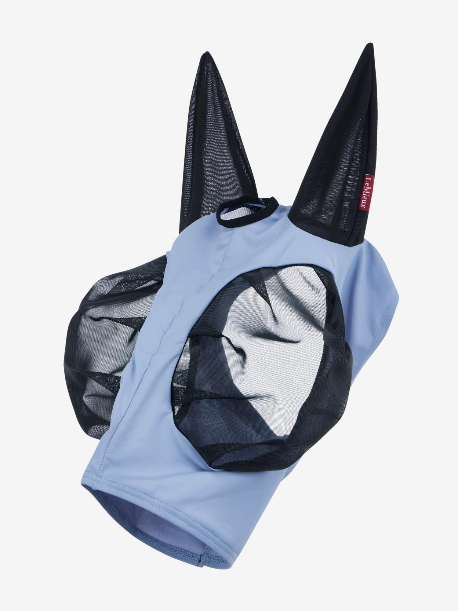 LeMieux Bug Relief Fly Mask Powder Blue-Fly Mask-LeMieux-XSmall (Small Pony)-Evolution Equestrian Co.
