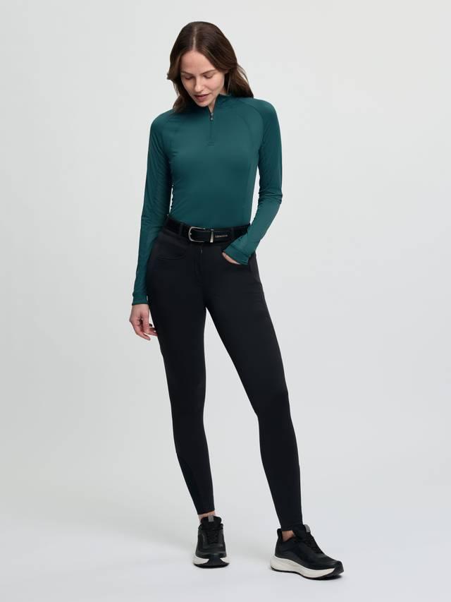 LeMieux Cami Sculpt Full Seat Breeches Black-Breeches-LeMieux-UK 8-Evolution Equestrian Co.