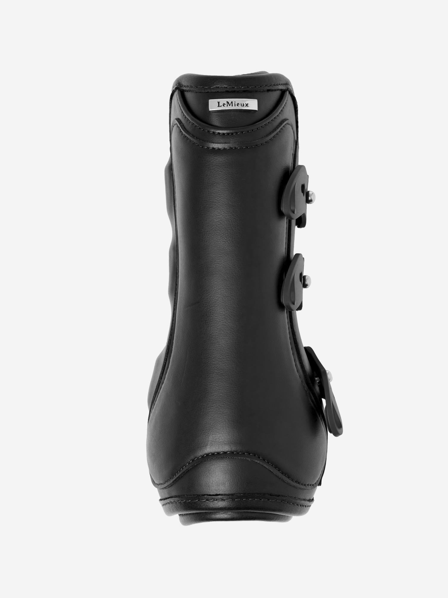 LeMieux Capella 3 Strap Tendon Boots-Horse Boots-LeMieux-Black-Medium-Evolution Equestrian Co.