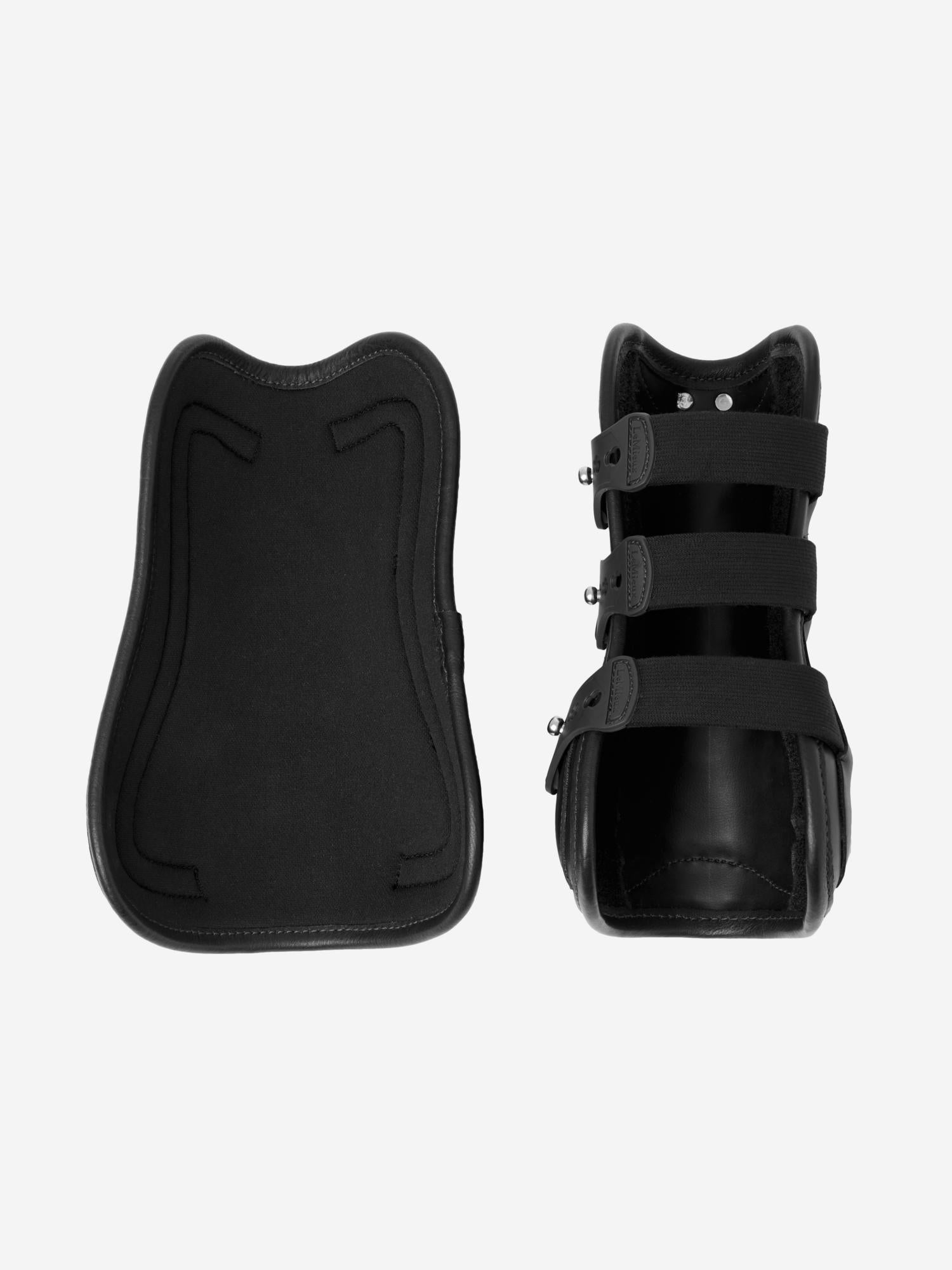 LeMieux Capella 3 Strap Tendon Boots-Horse Boots-LeMieux-Black-Medium-Evolution Equestrian Co.