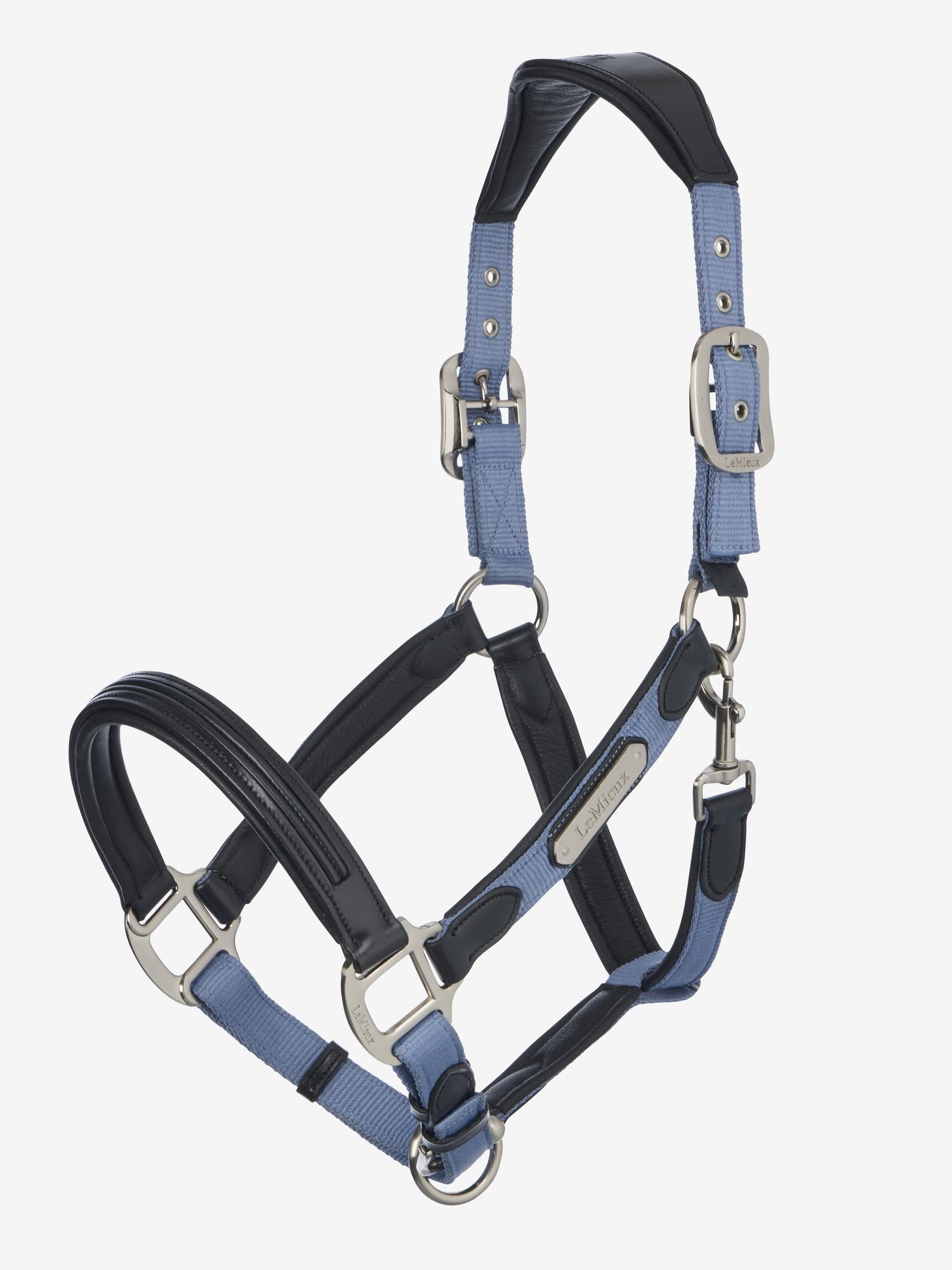 LeMieux Capella Halter Powder Blue-Halter-LeMieux-Cob-Evolution Equestrian Co.