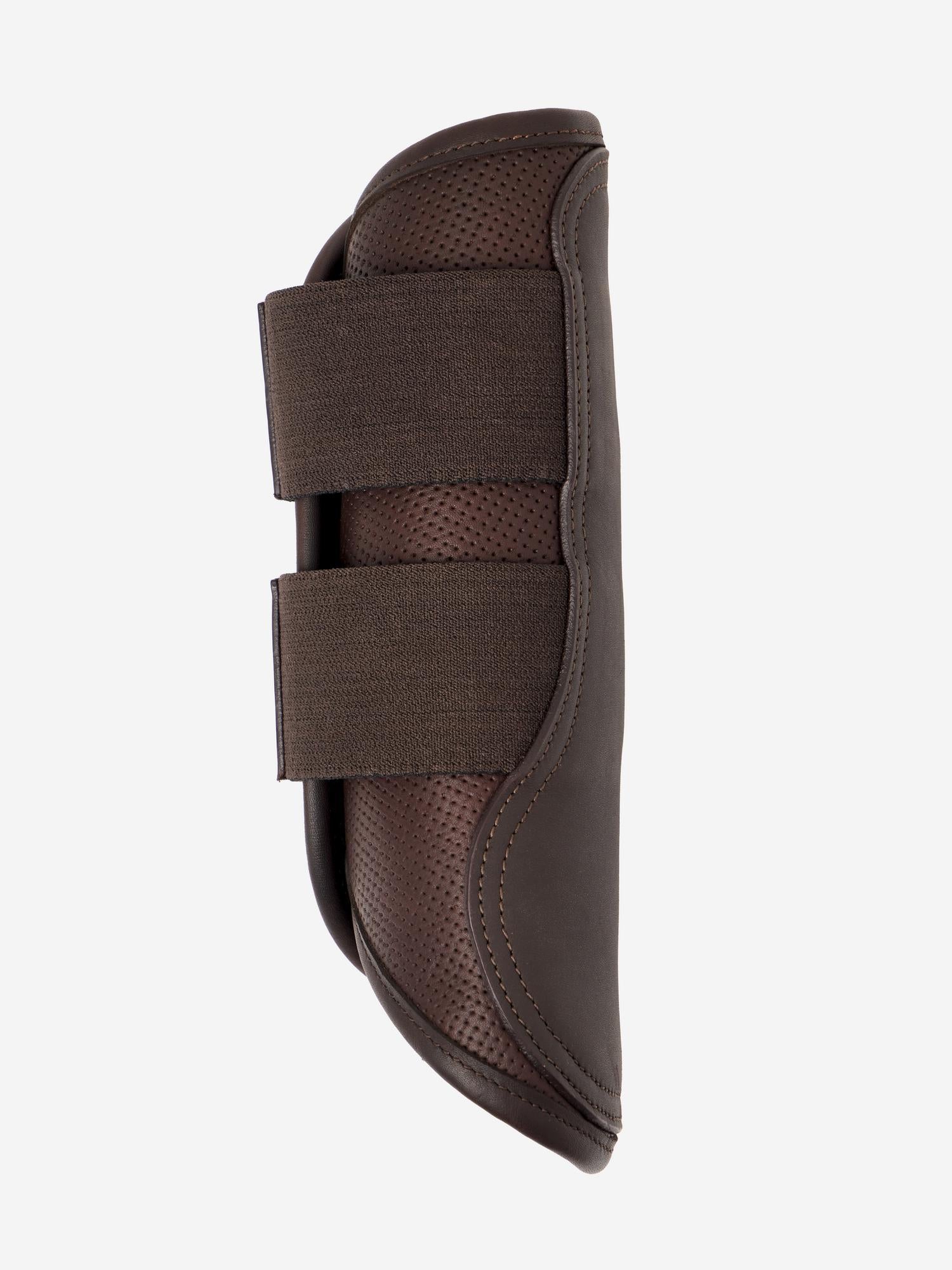 LeMieux Capella Leather Brushing Boots-Horse Boots-LeMieux-Black-Medium-Evolution Equestrian Co.