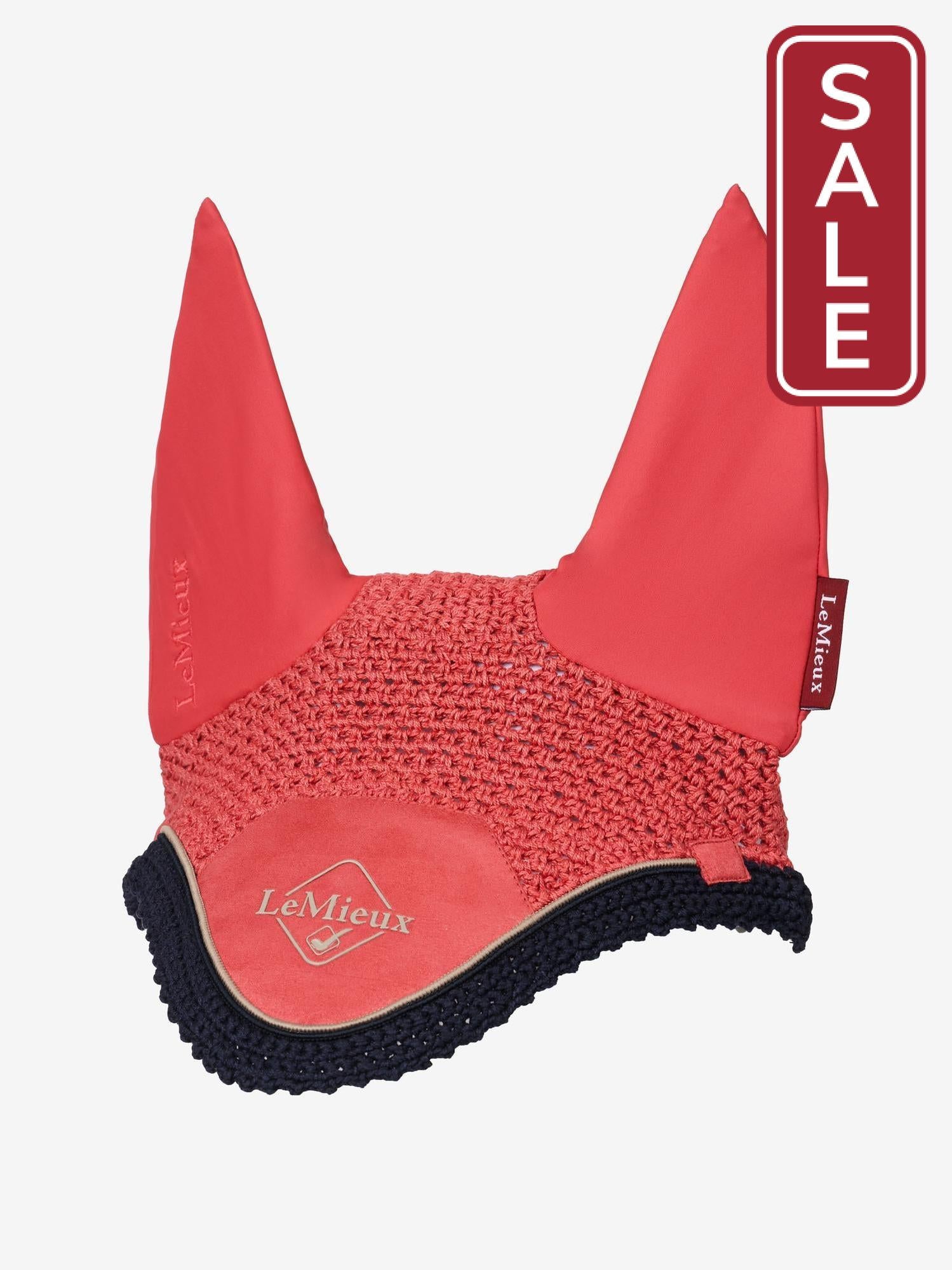 LeMieux Classic Fly Bonnet Cranberry-English Accessories-LeMieux-Medium / Cob-Evolution Equestrian Co.