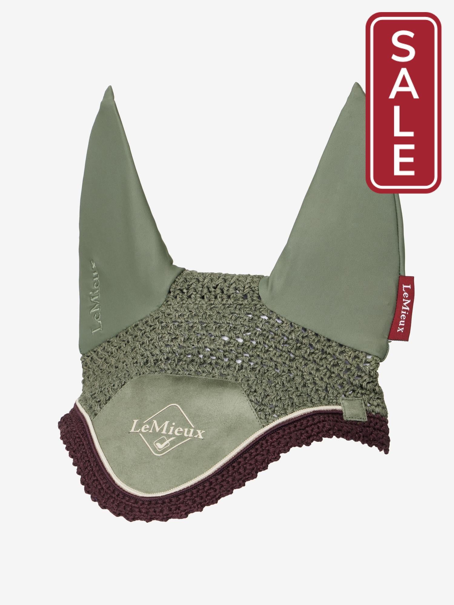 LeMieux Classic Fly Bonnet Rosemary-English Accessories-LeMieux-Medium / Cob-Evolution Equestrian Co.