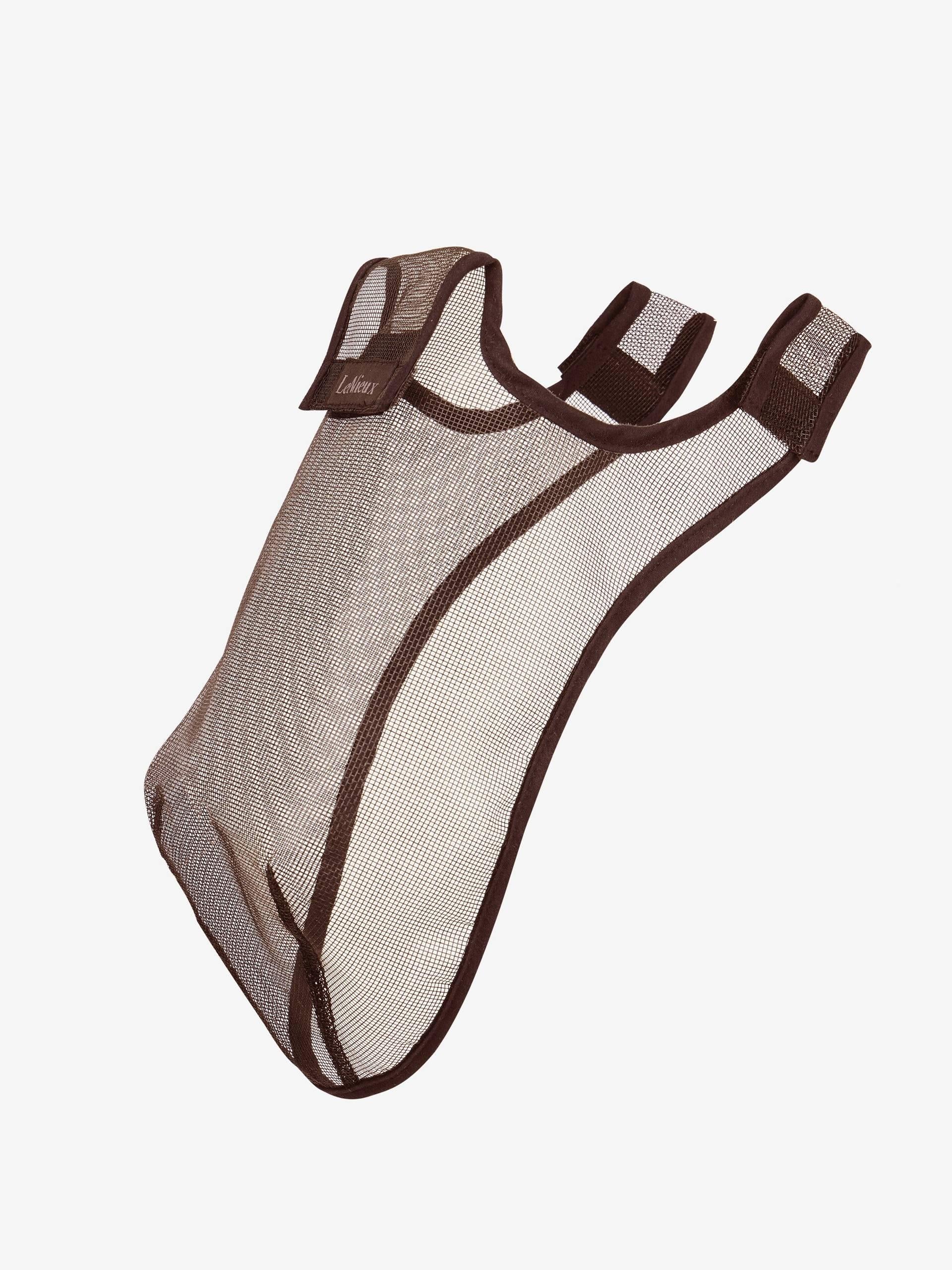 LeMieux Comfort Shield Drop Nose Cover-English Accessories-LeMieux-Brown-Medium (Cob)-Evolution Equestrian Co.