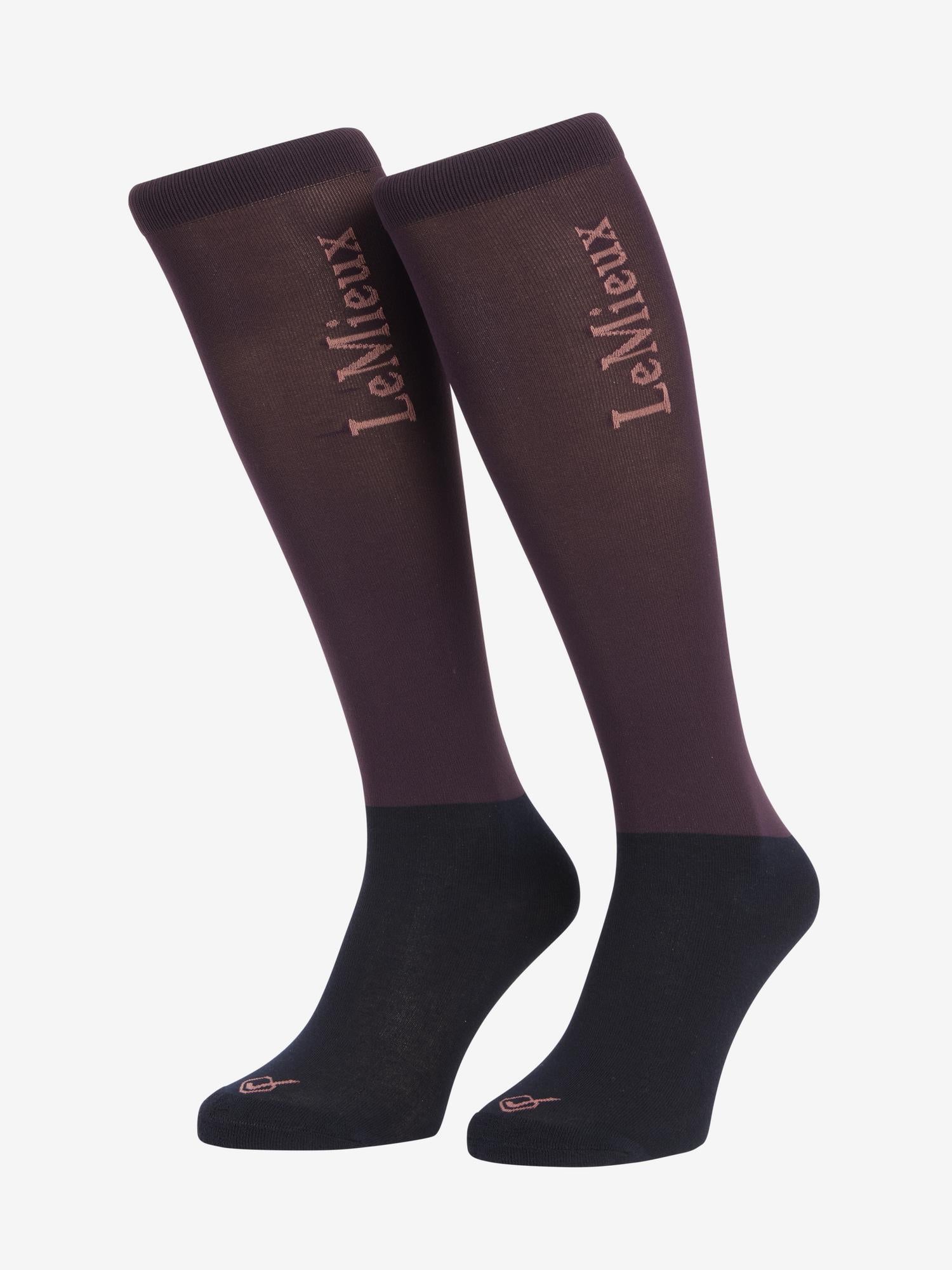 LeMieux Competition Socks AW25-Socks-LeMieux-Damson-Medium-Evolution Equestrian Co.