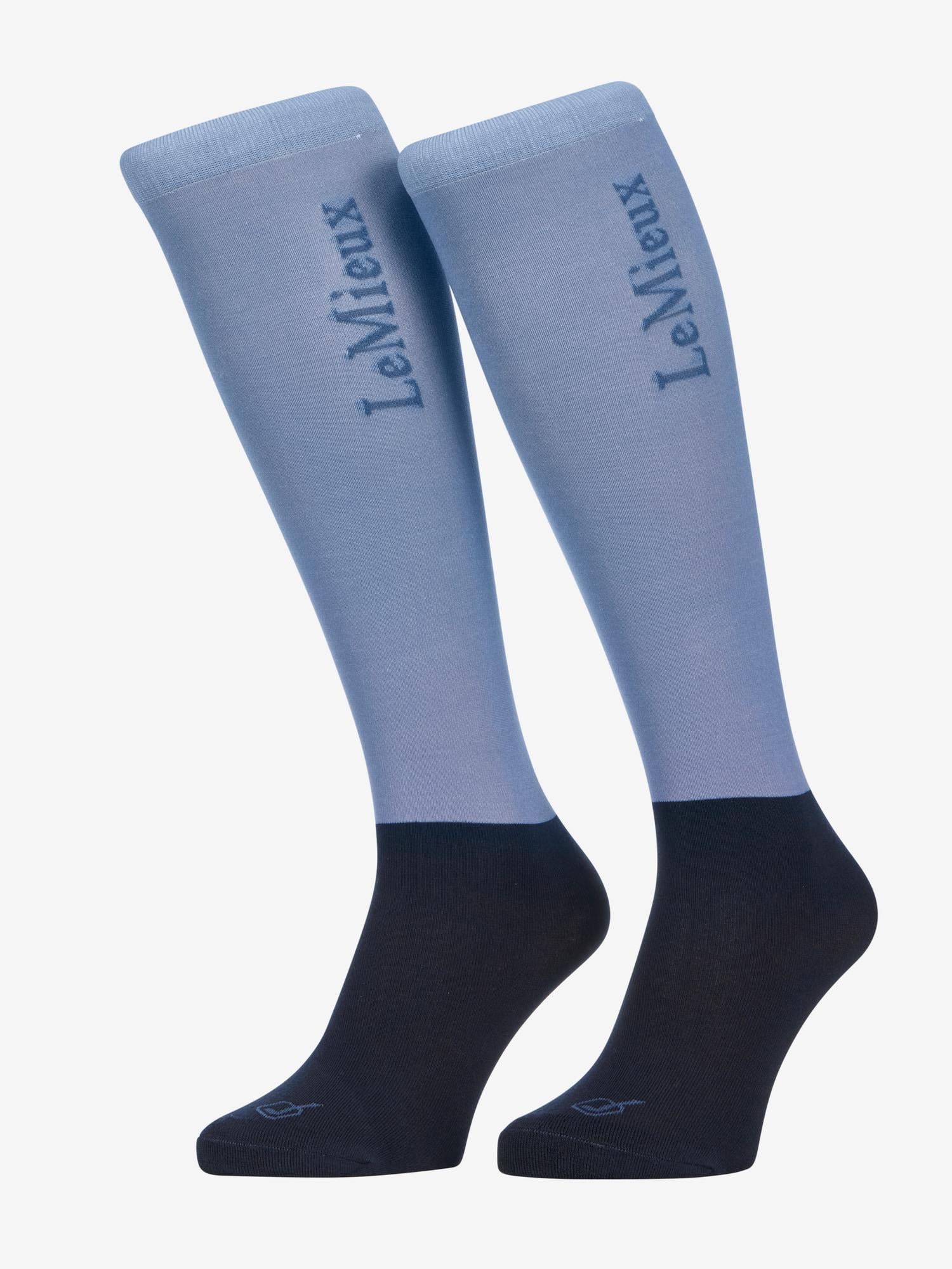 LeMieux Competition Socks SS26-Socks-LeMieux-Powder Blue-Medium-Evolution Equestrian Co.