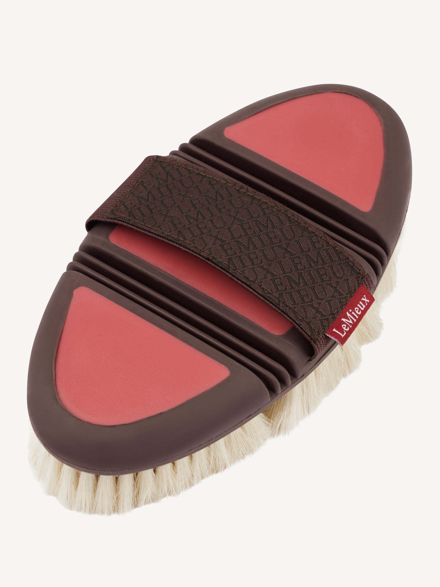 LeMieux Cranberry Flexi Goat Hair Body Brush-Horse Brush-LeMieux-Evolution Equestrian Co.