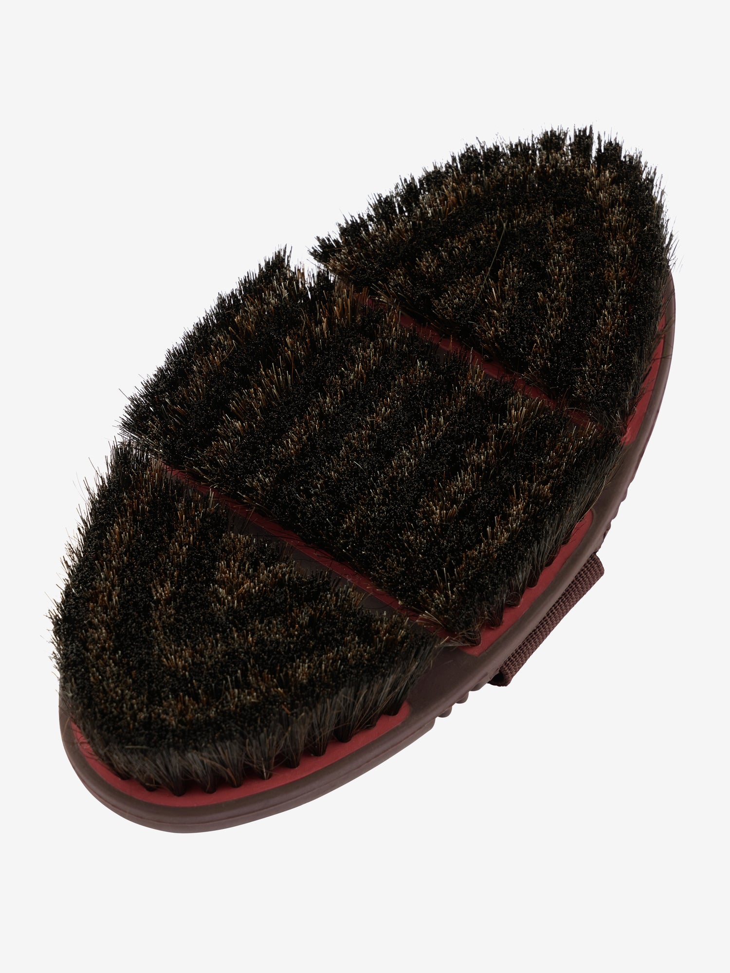 LeMieux Cranberry Flexi Horse Hair Body Brush-Horse Brush-LeMieux-Evolution Equestrian Co.