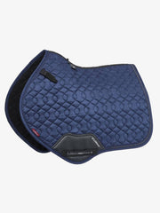 LeMieux Crystal Suede Close Contact Saddle Pad-English Saddle Pad-LeMieux-Evolution Equestrian Co.
