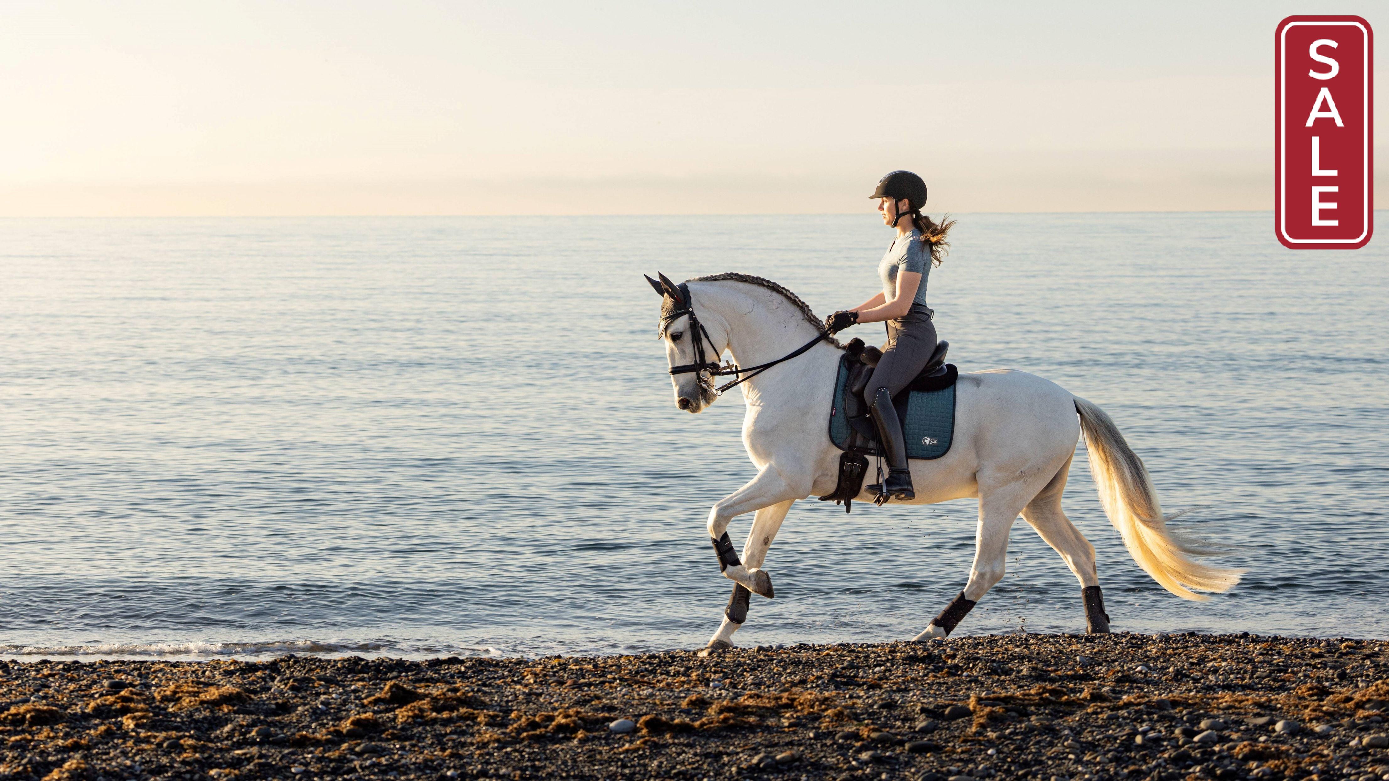 LeMieux Earth Collection Dressage Saddle Pad Ocean-English Saddle Pad-LeMieux-Evolution Equestrian Co.