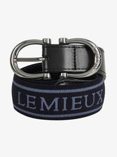 Load image into Gallery viewer, LeMieux Elasticated Navy Belt
