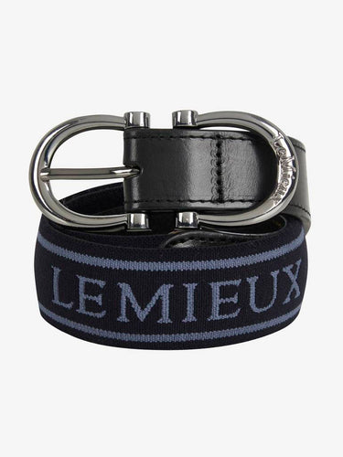 LeMieux Elasticated Navy Belt-Belts-LeMieux-XSmall-Evolution Equestrian Co.