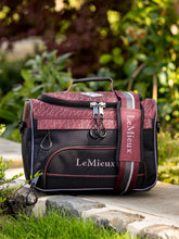 Load image into Gallery viewer, LeMieux Elite ProKit Lite Grooming Bag Burgundy
