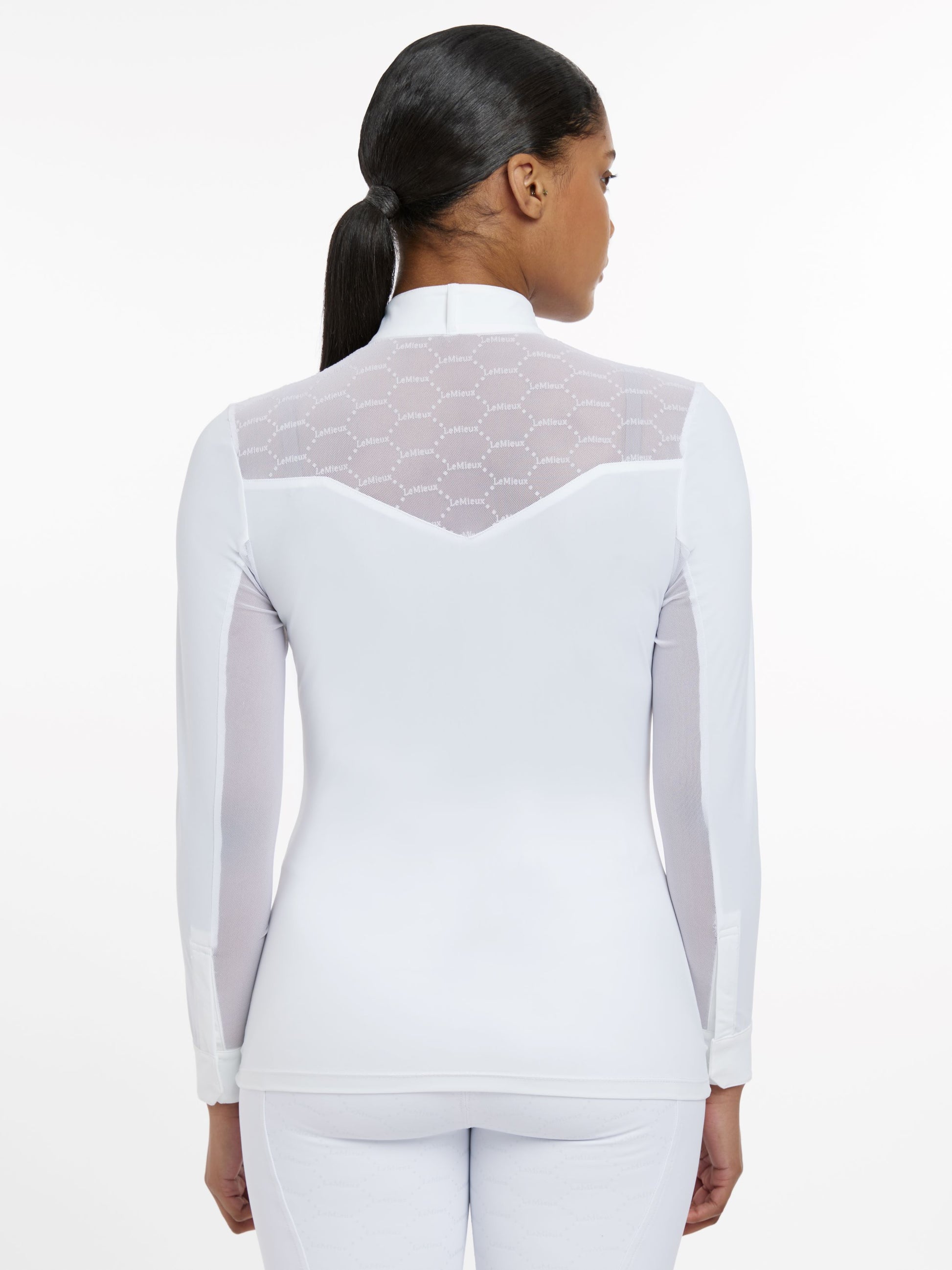 LeMieux Emily Long Sleeve Show Shirt-Show Shirts-LeMieux-XXLarge / 14 US / 18 UK-Evolution Equestrian Co.