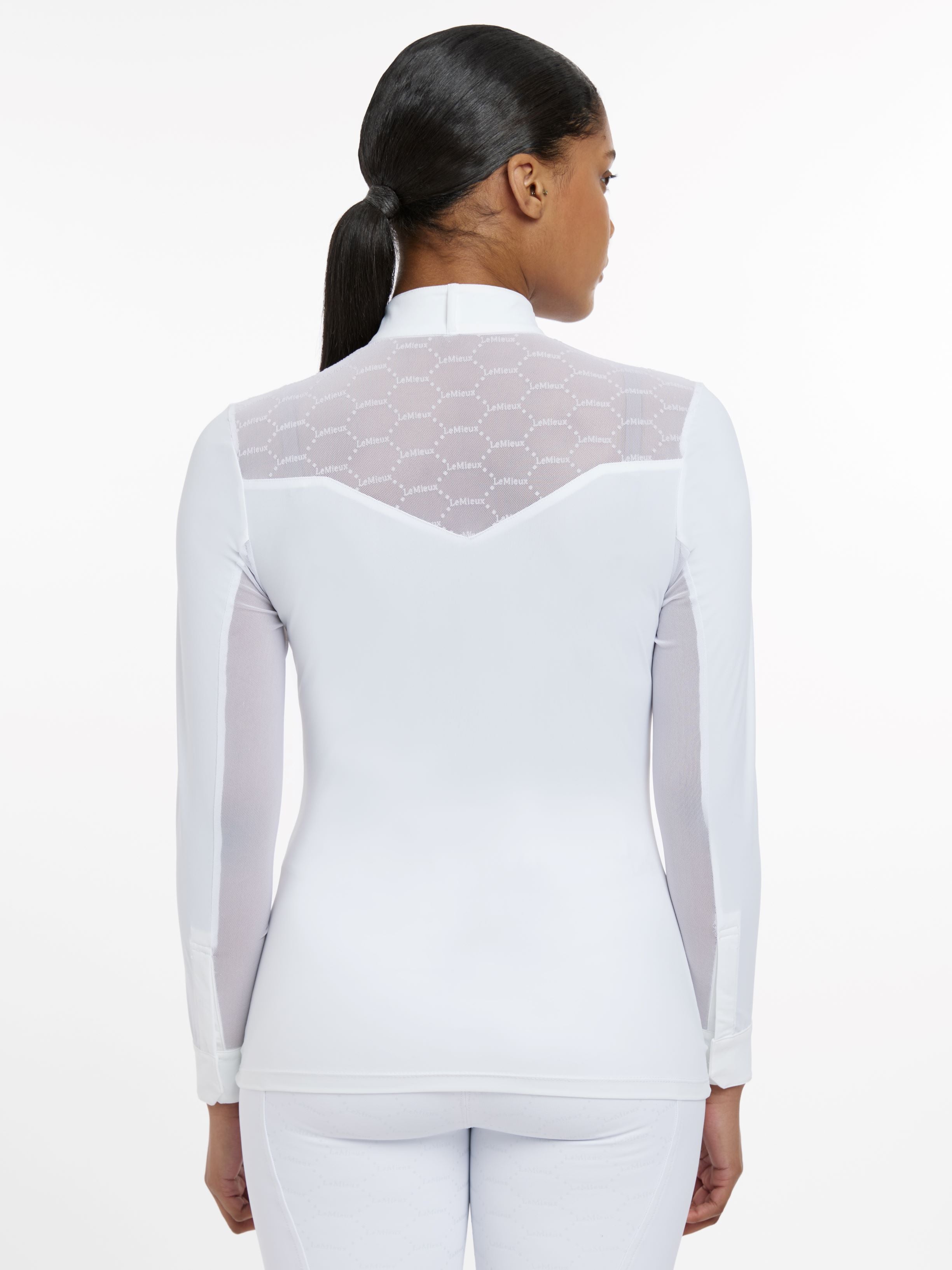 LeMieux Emily Long Sleeve Show Shirt-Show Shirts-LeMieux-XXLarge / 14 US / 18 UK-Evolution Equestrian Co.
