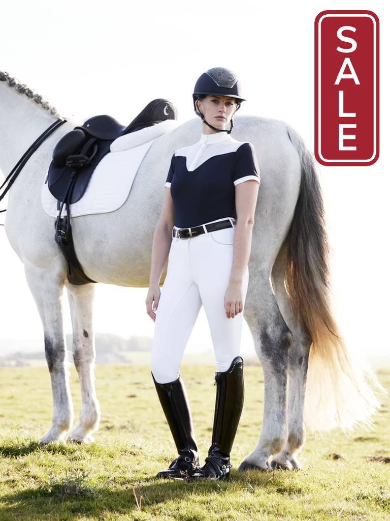 LeMieux Emily Short Sleeve Show Shirt-Show Shirts-LeMieux-XSmall / 4 US / 8 UK-Evolution Equestrian Co.
