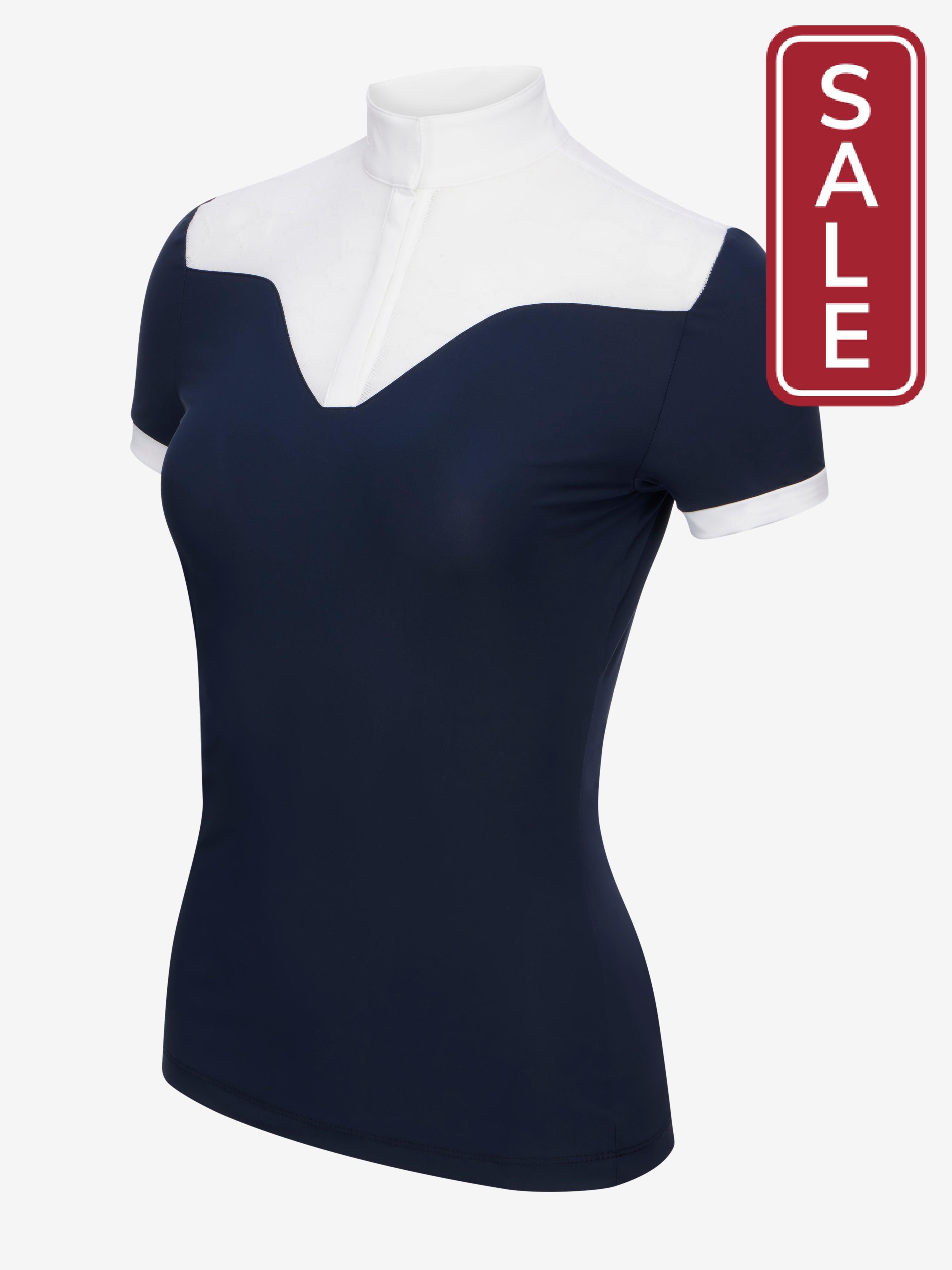 LeMieux Emily Short Sleeve Show Shirt-Show Shirts-LeMieux-XSmall / 4 US / 8 UK-Evolution Equestrian Co.
